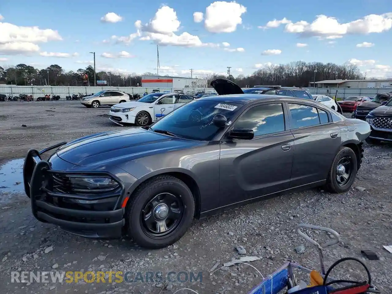1 fotografías del automóvil dañado 2C3CDXAT1PH627576 DODGE CHARGER 2023