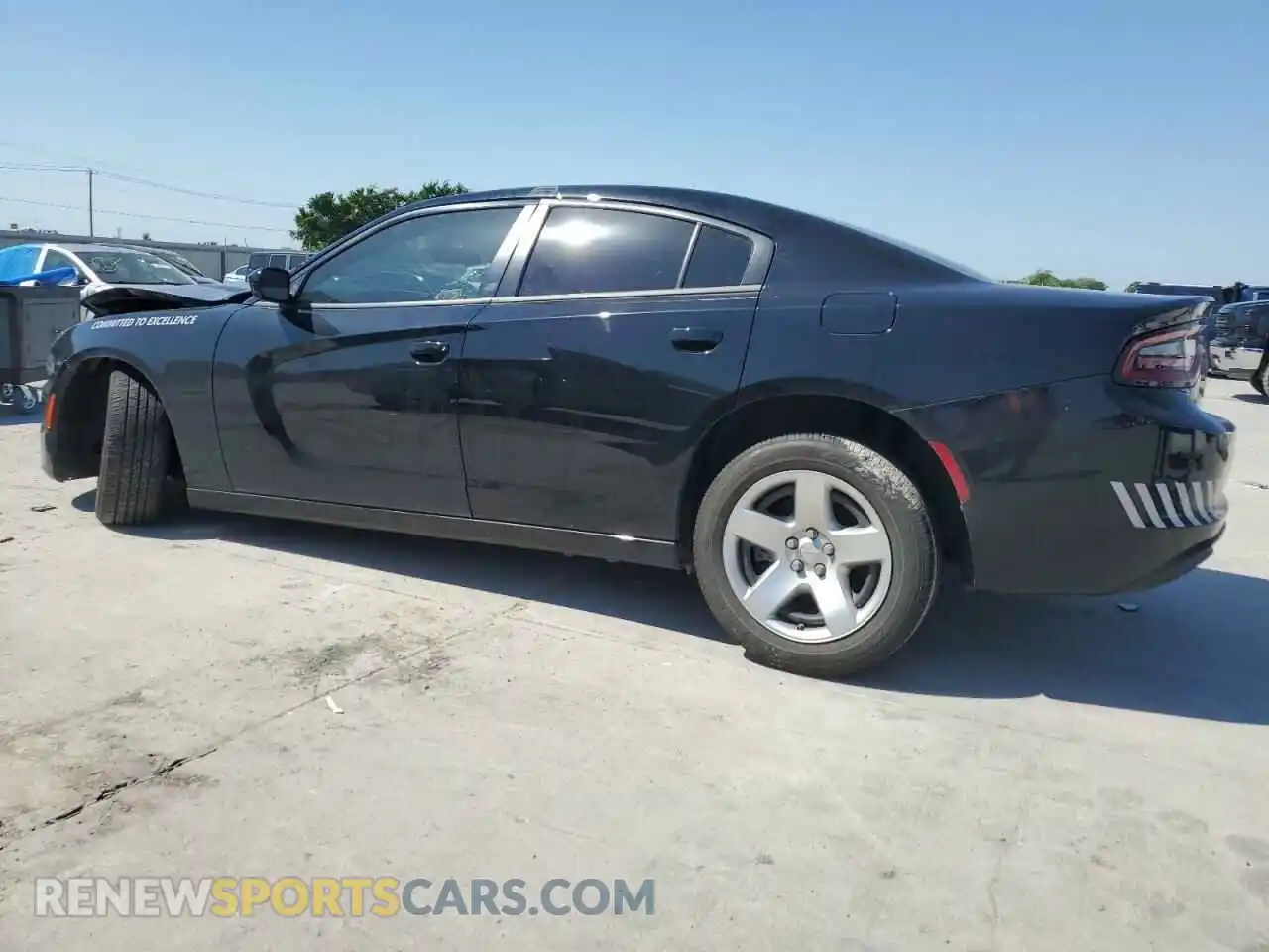 2 Photograph of a damaged car 2C3CDXAT4PH534227 DODGE CHARGER 2023