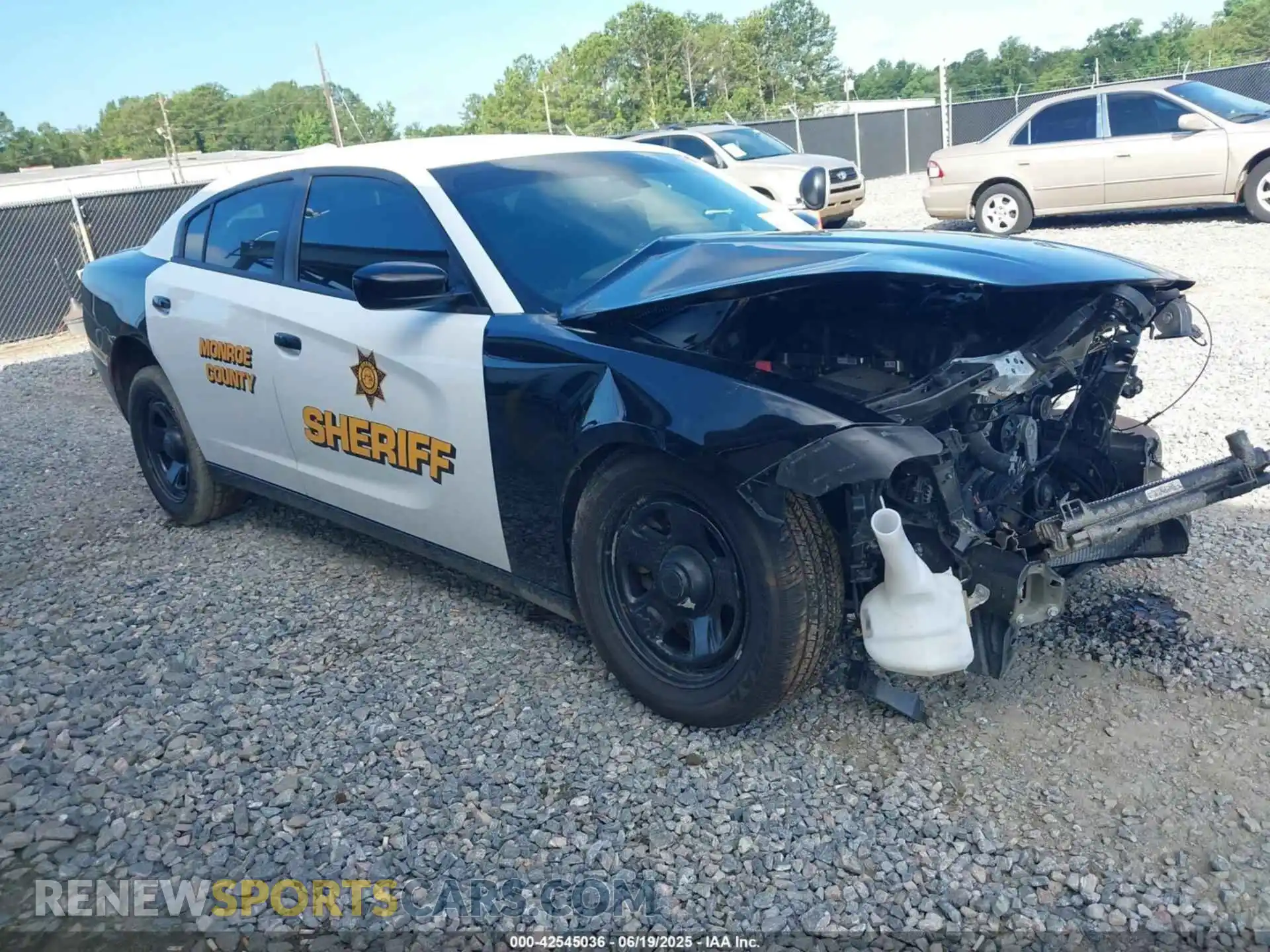 1 Photograph of a damaged car 2C3CDXAT4PH653735 DODGE CHARGER 2023