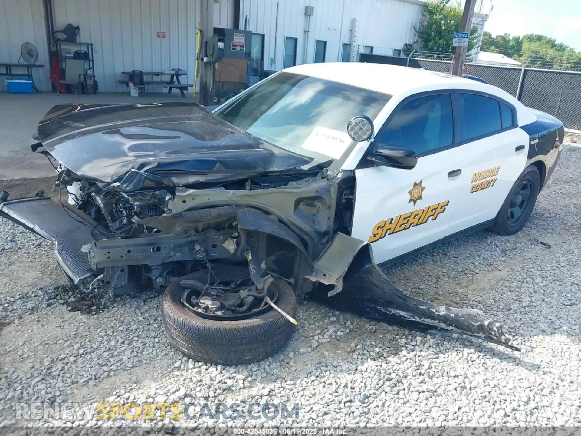 2 Photograph of a damaged car 2C3CDXAT4PH653735 DODGE CHARGER 2023