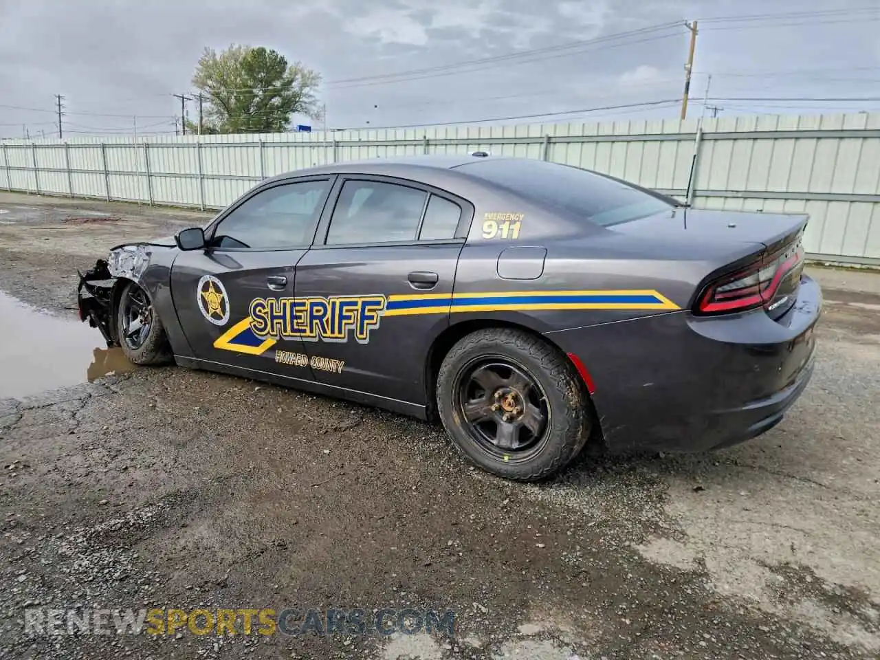 2 Photograph of a damaged car 2C3CDXAT5PH580326 DODGE CHARGER 2023