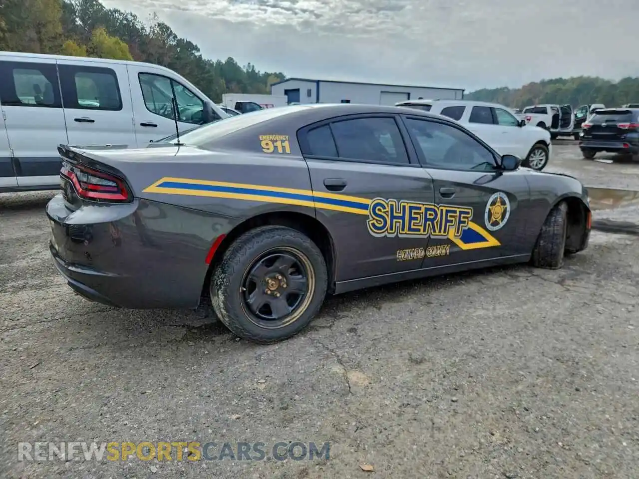 3 Photograph of a damaged car 2C3CDXAT5PH580326 DODGE CHARGER 2023