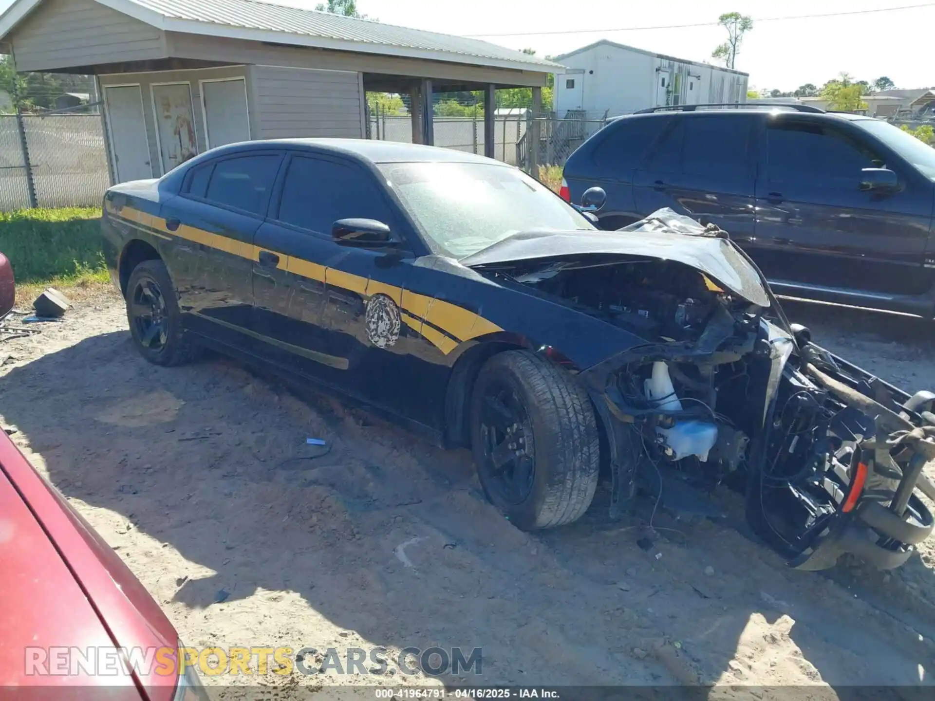 1 Photograph of a damaged car 2C3CDXAT5PH637365 DODGE CHARGER 2023