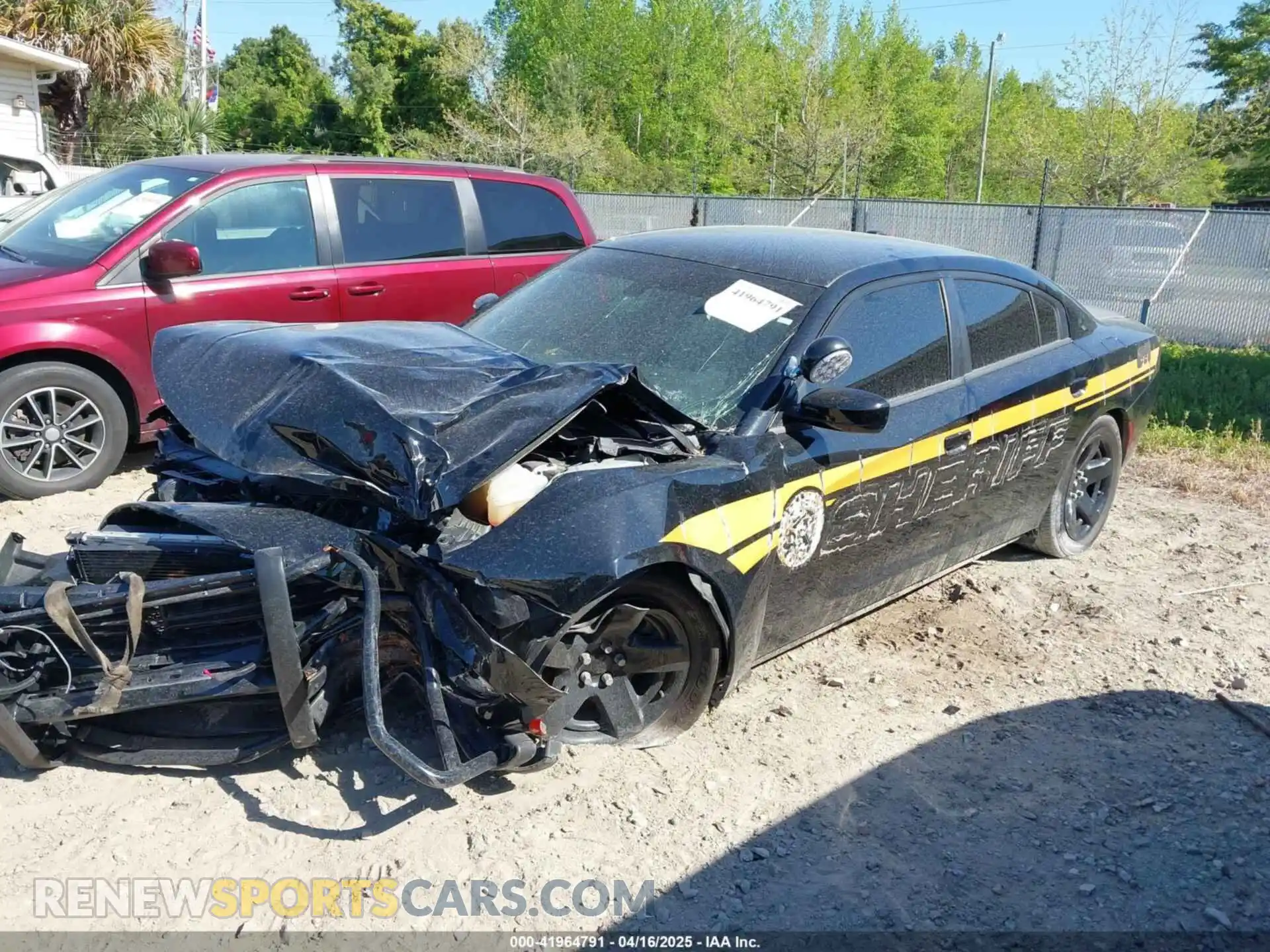 2 Photograph of a damaged car 2C3CDXAT5PH637365 DODGE CHARGER 2023