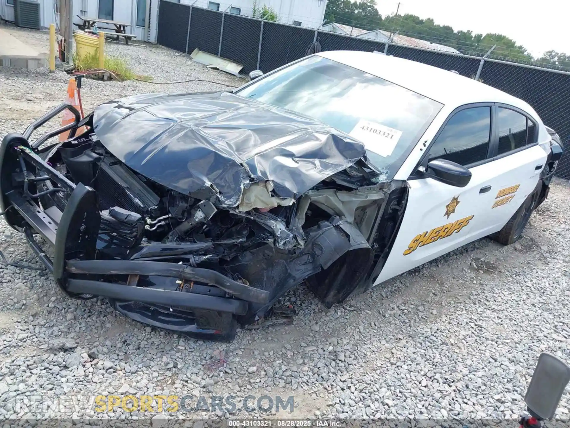 2 Photograph of a damaged car 2C3CDXAT6PH532510 DODGE CHARGER 2023