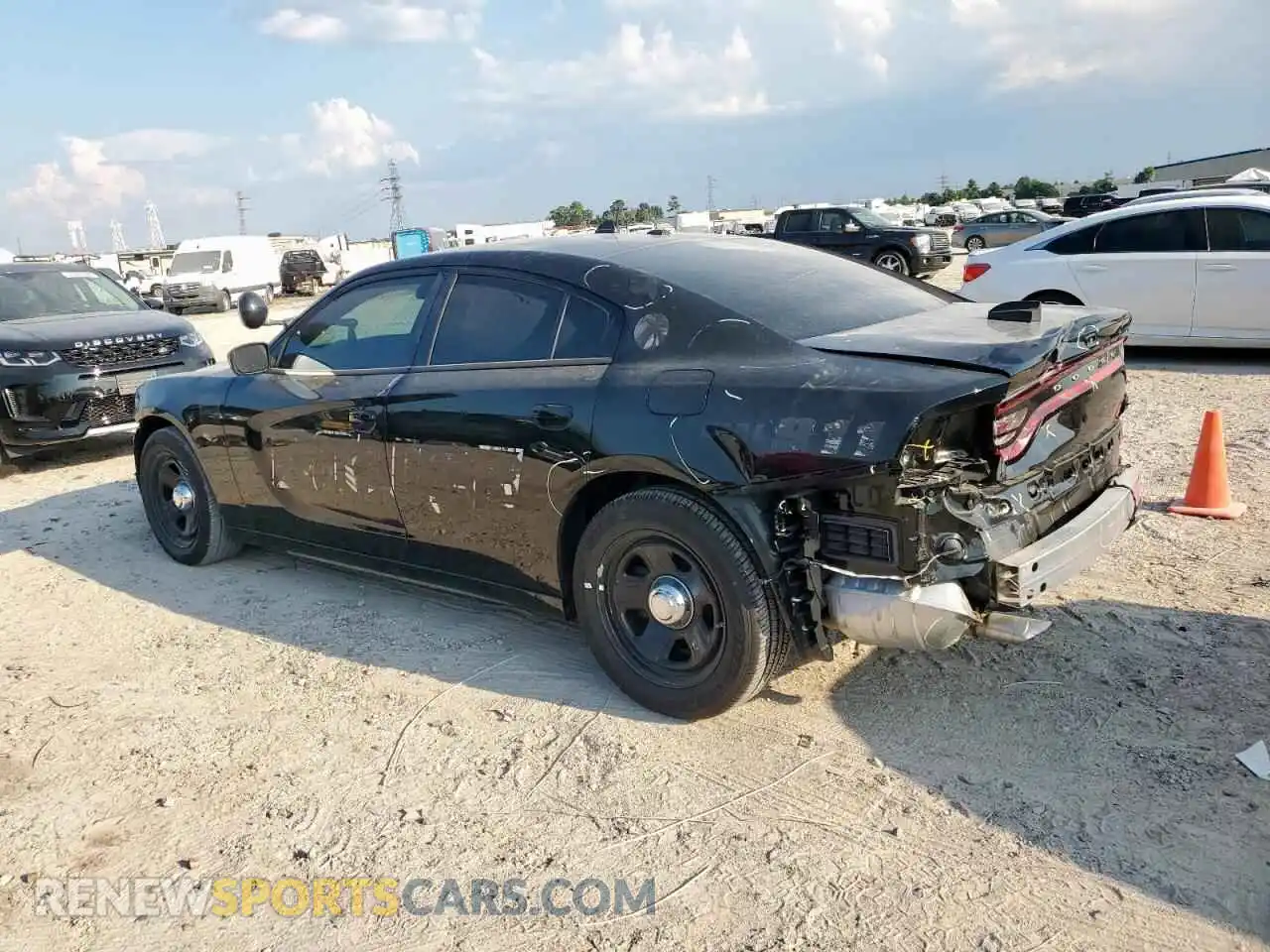 2 Фотография поврежденного автомобиля 2C3CDXAT6PH682959 DODGE CHARGER 2023
