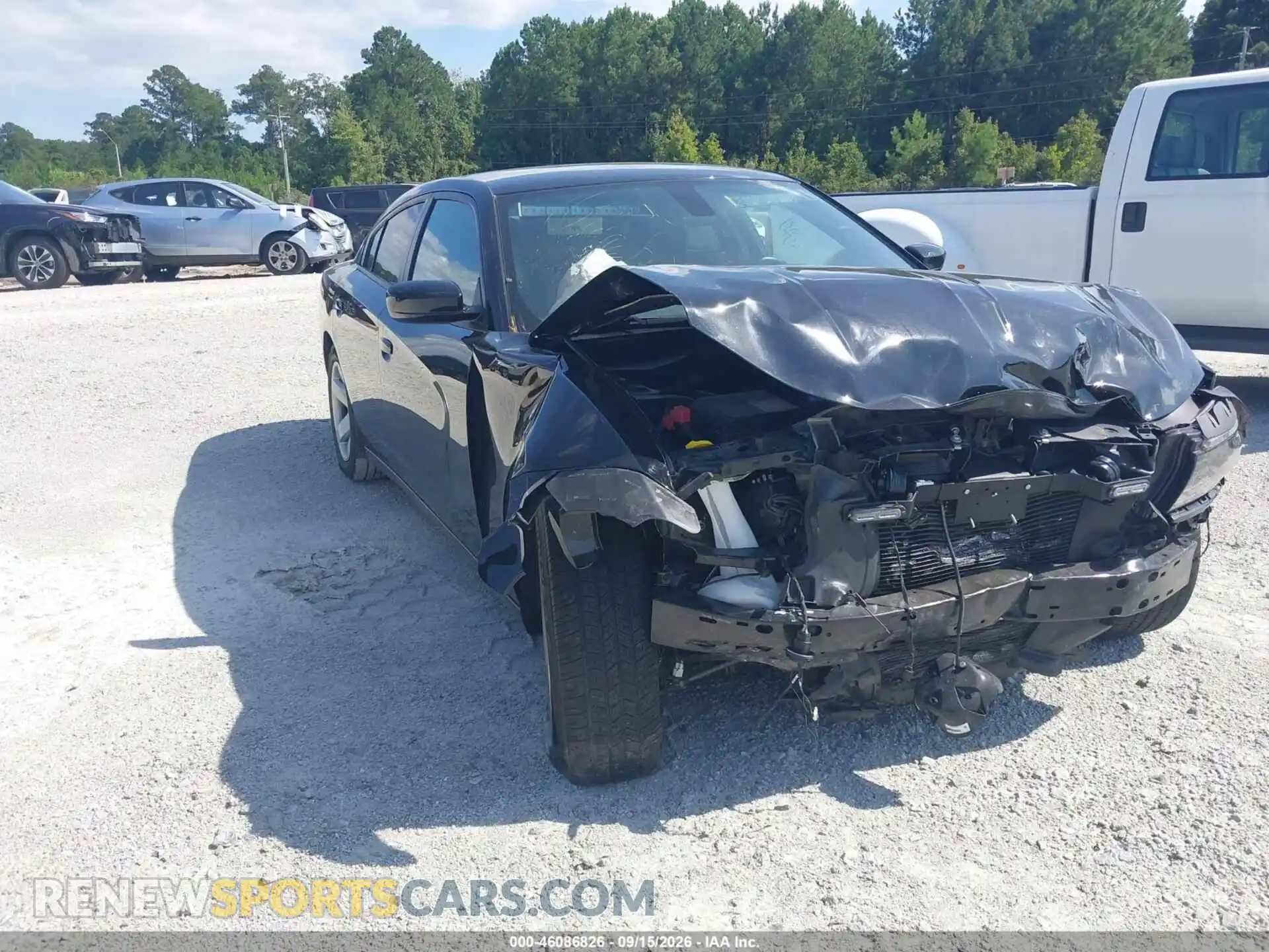 1 Photograph of a damaged car 2C3CDXAT7PH670867 DODGE CHARGER 2023
