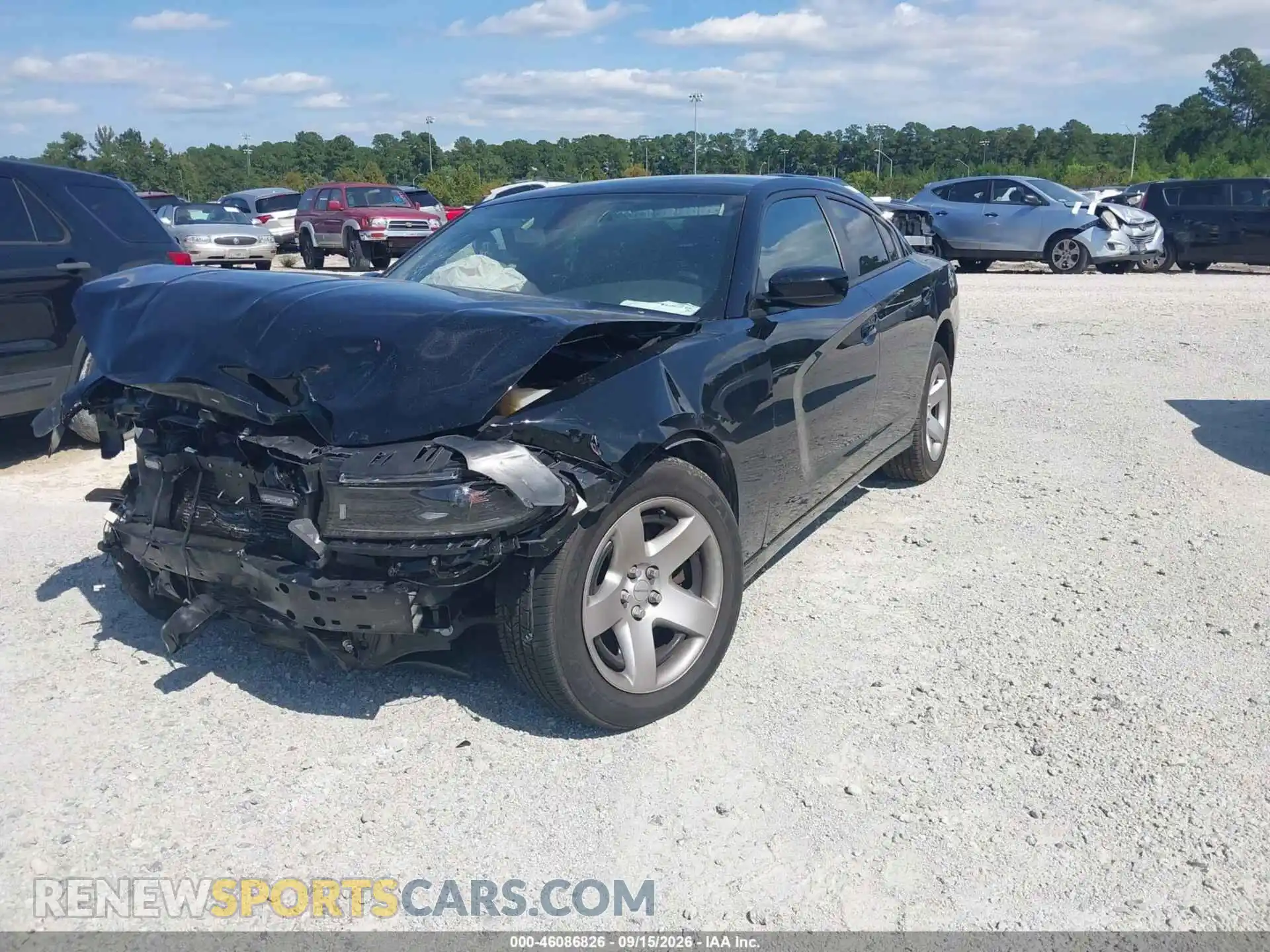 2 Photograph of a damaged car 2C3CDXAT7PH670867 DODGE CHARGER 2023