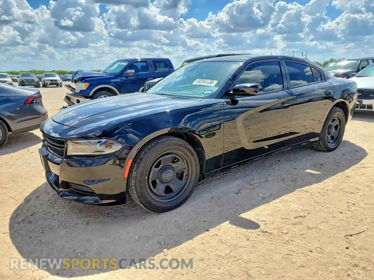 1 fotografías del automóvil dañado 2C3CDXAT8PH534232 DODGE CHARGER 2023