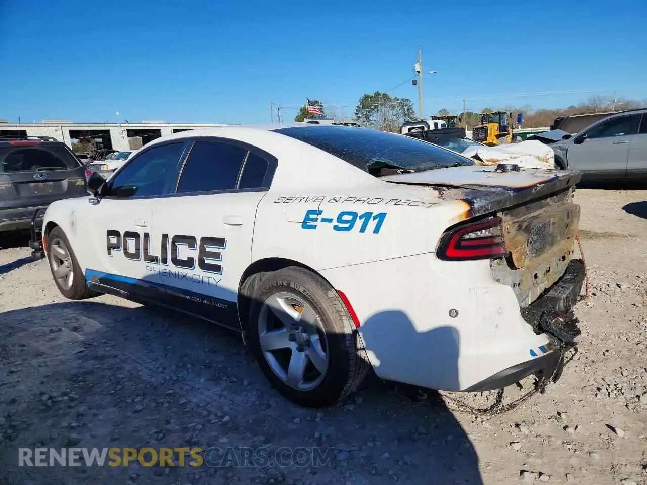 2 Photograph of a damaged car 2C3CDXAT9PH533753 DODGE CHARGER 2023