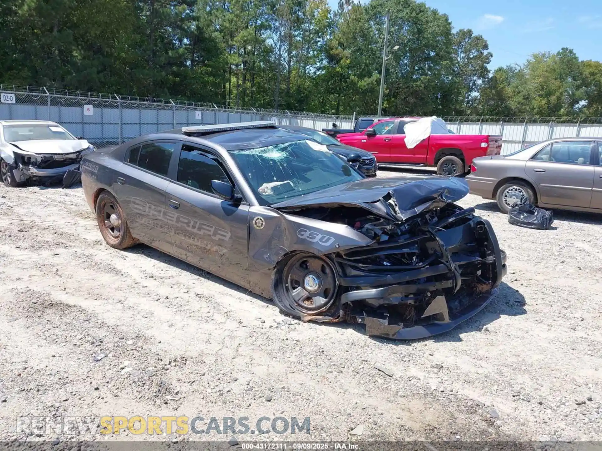 1 Photograph of a damaged car 2C3CDXATXPH535429 DODGE CHARGER 2023