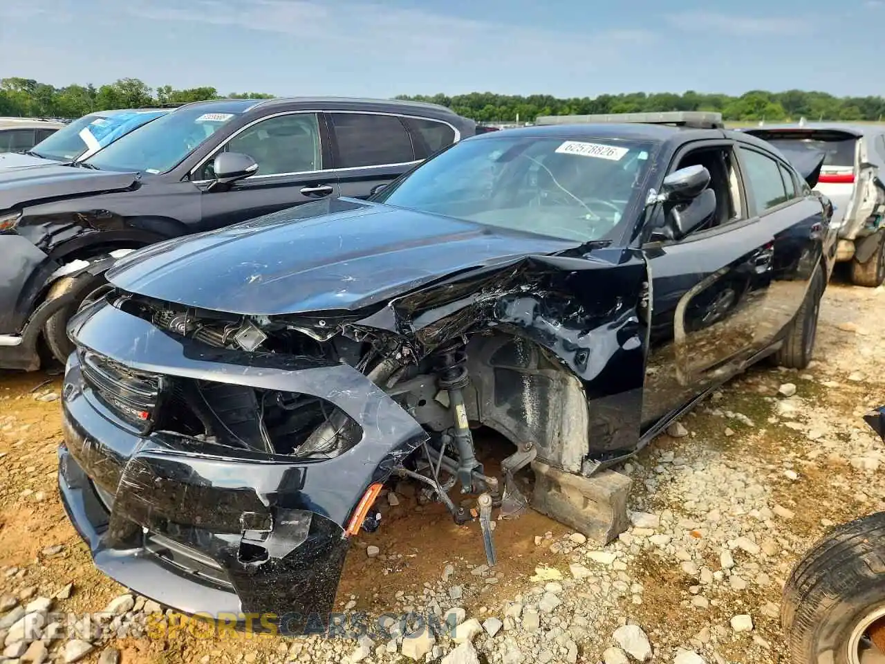 1 Photograph of a damaged car 2C3CDXATXPH568981 DODGE CHARGER 2023