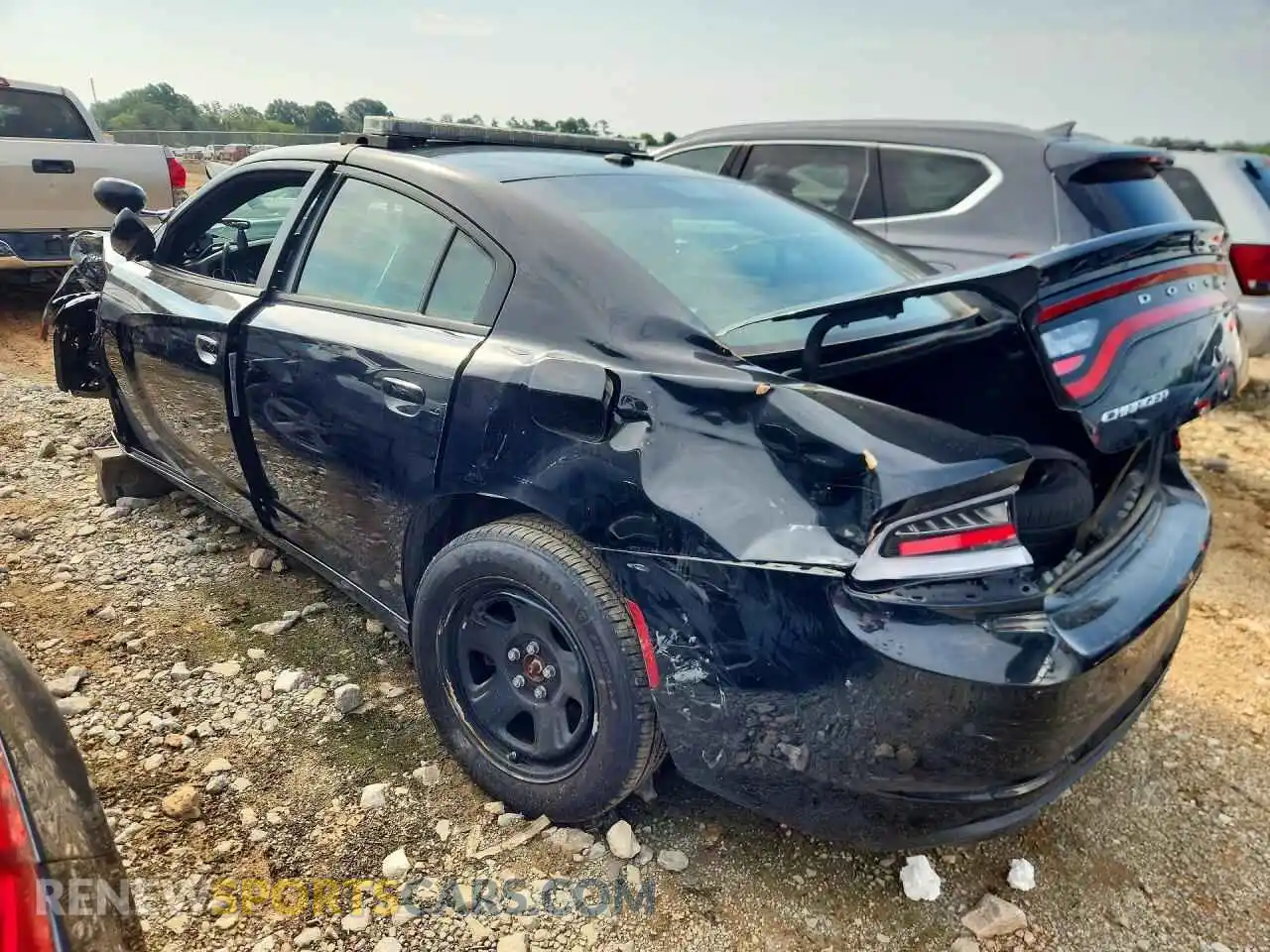 2 Photograph of a damaged car 2C3CDXATXPH568981 DODGE CHARGER 2023