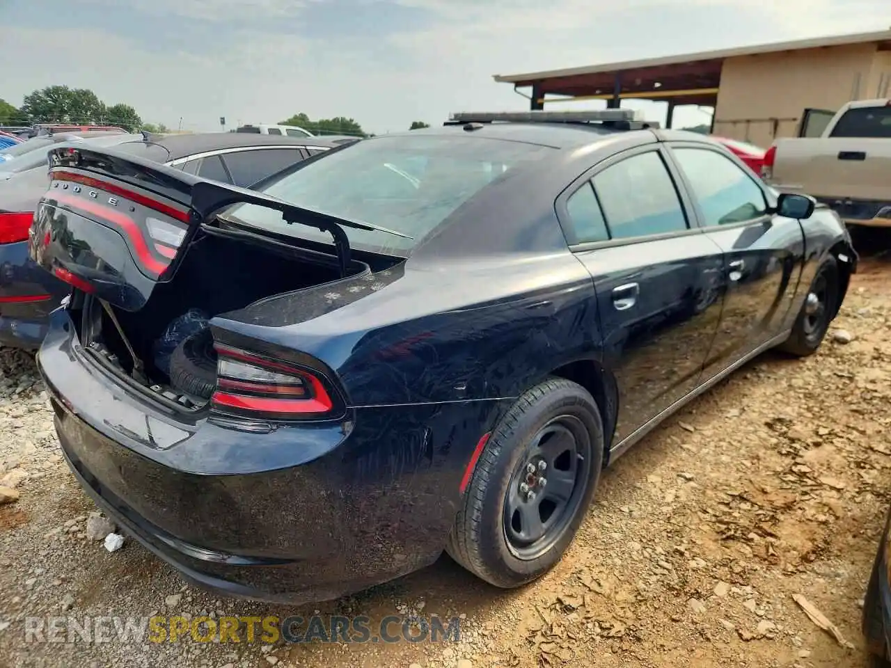 3 Photograph of a damaged car 2C3CDXATXPH568981 DODGE CHARGER 2023