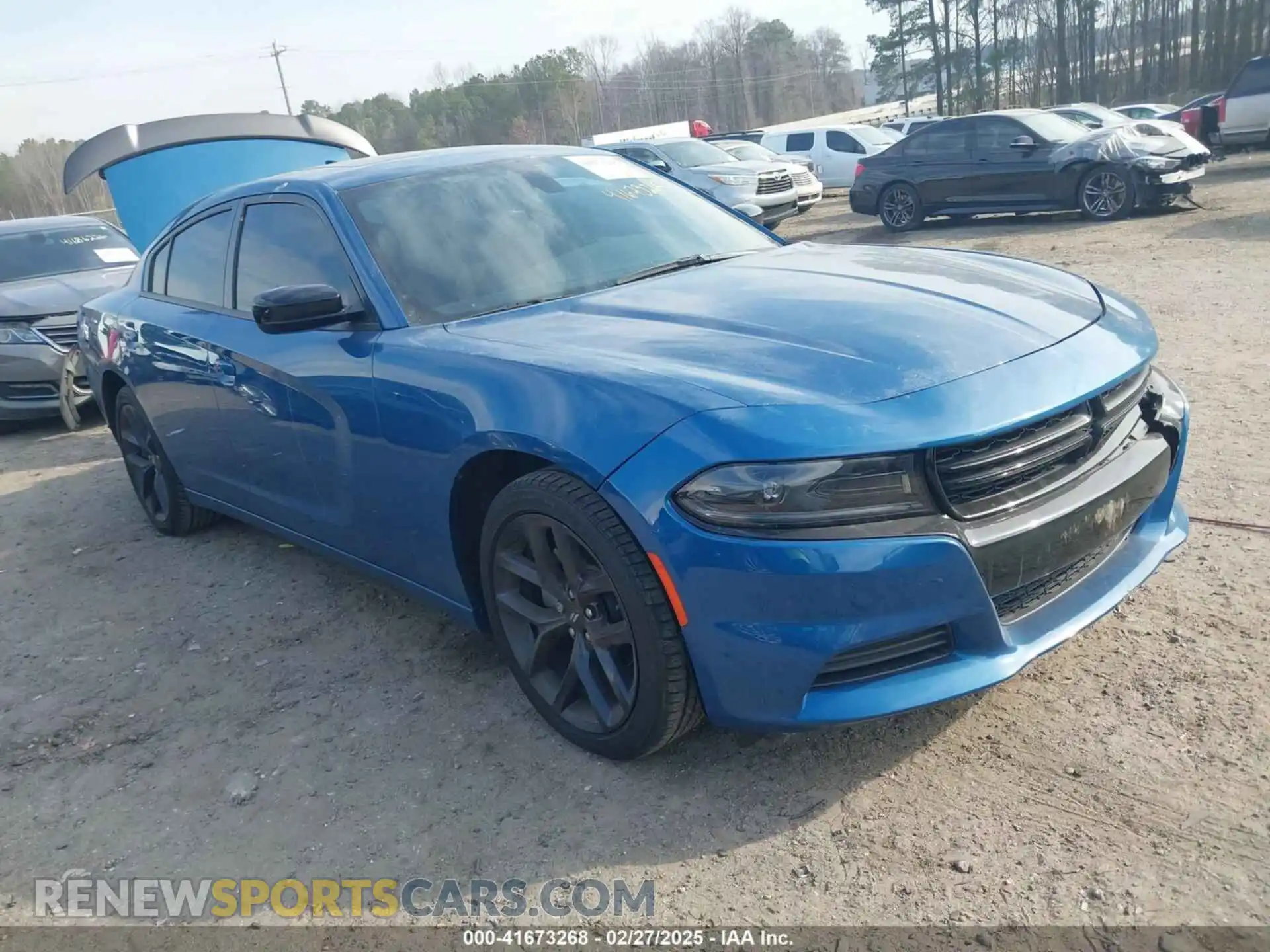 1 Photograph of a damaged car 2C3CDXBG0PH504529 DODGE CHARGER 2023