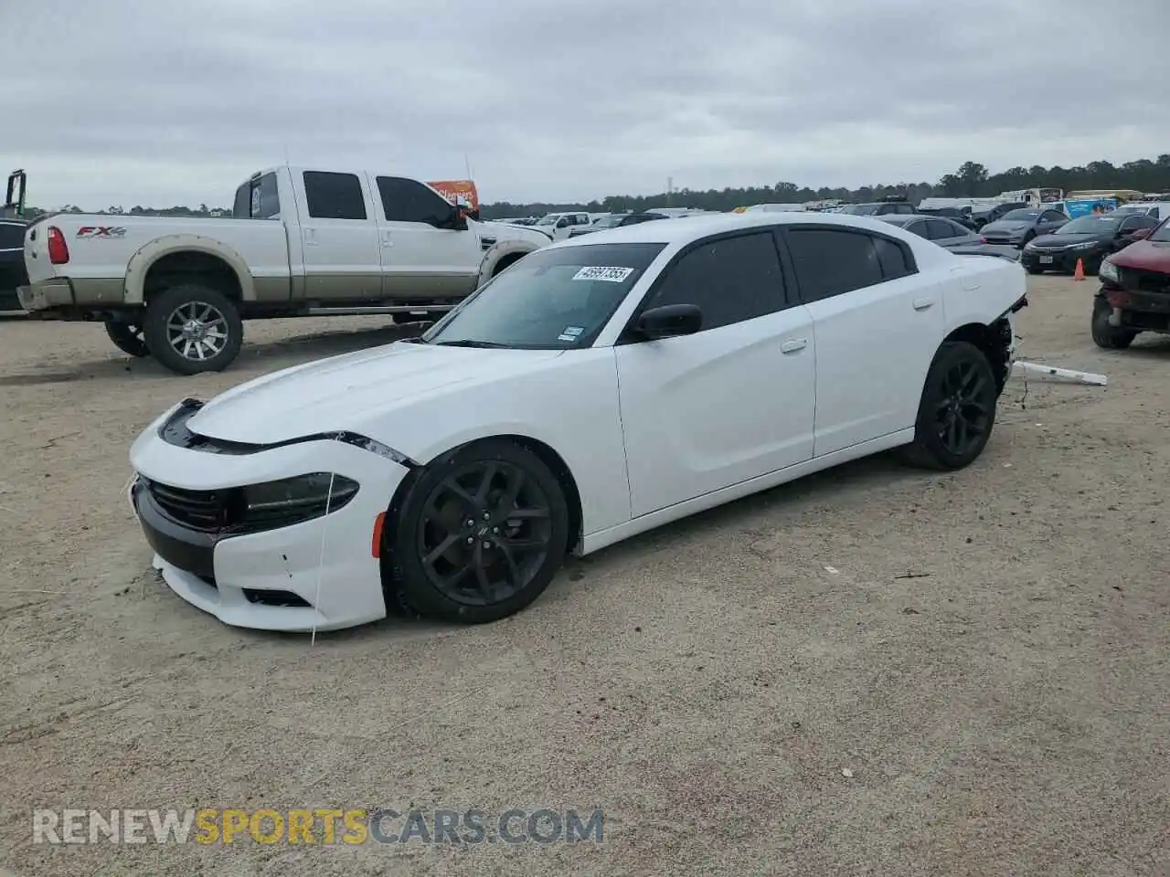 1 Photograph of a damaged car 2C3CDXBG0PH508192 DODGE CHARGER 2023