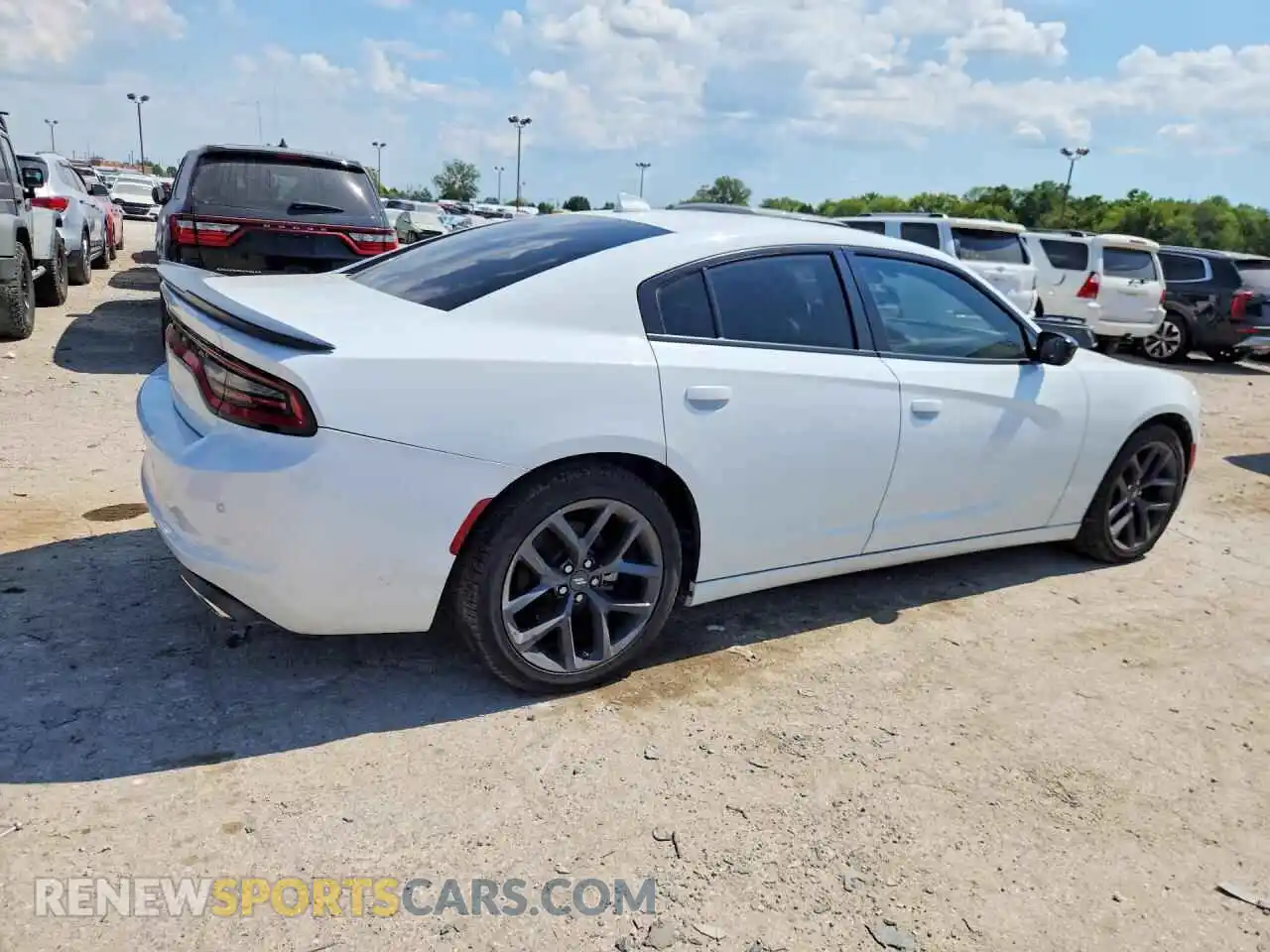 3 fotografías del automóvil dañado 2C3CDXBG0PH519239 DODGE CHARGER 2023