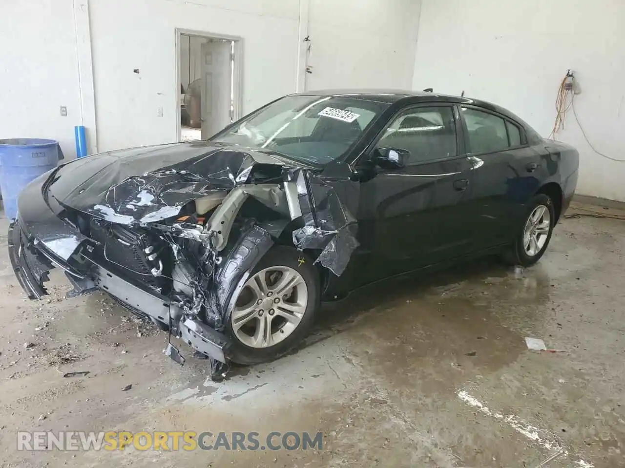 1 Photograph of a damaged car 2C3CDXBG0PH571681 DODGE CHARGER 2023