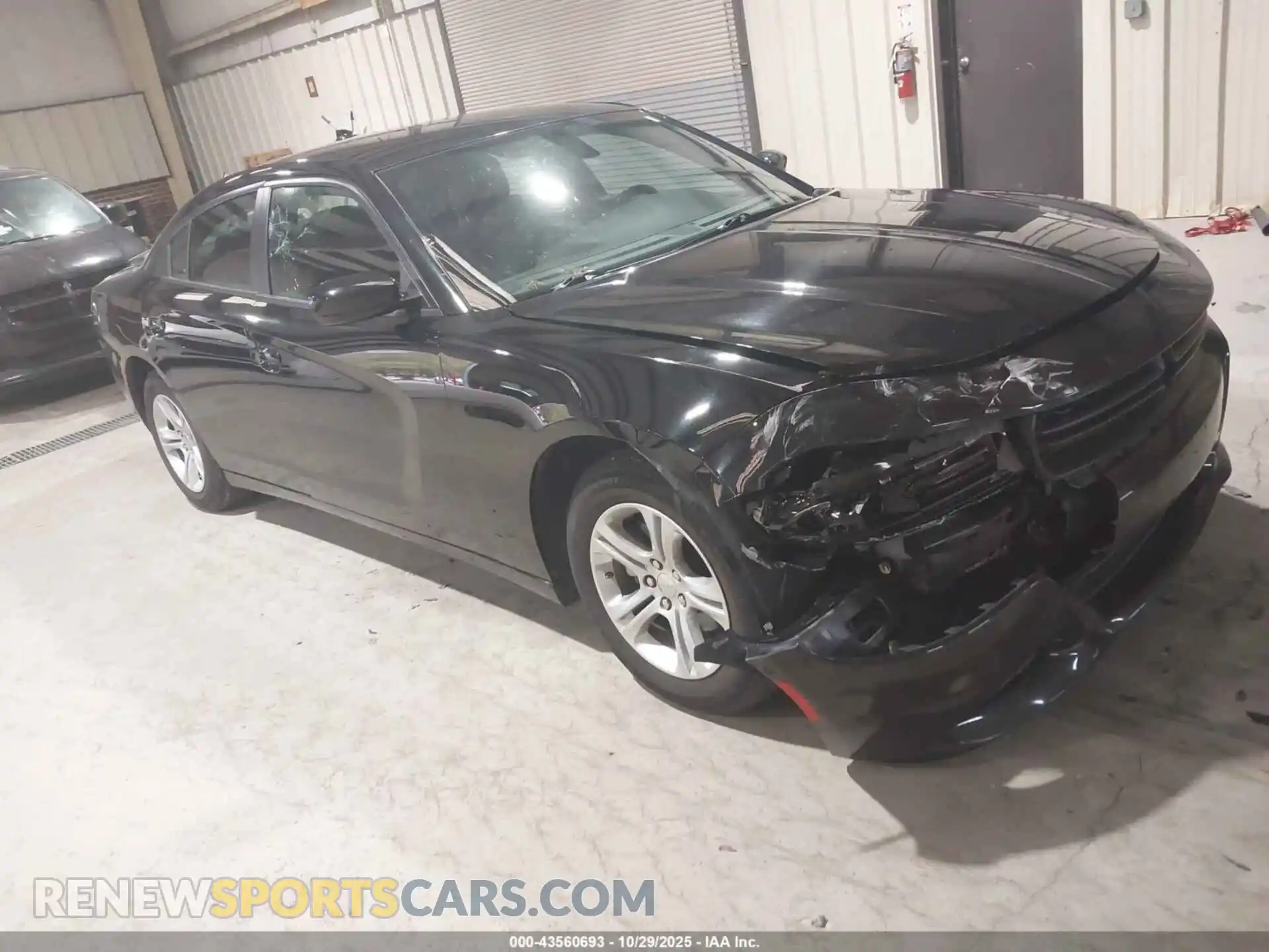 1 Photograph of a damaged car 2C3CDXBG0PH575634 DODGE CHARGER 2023