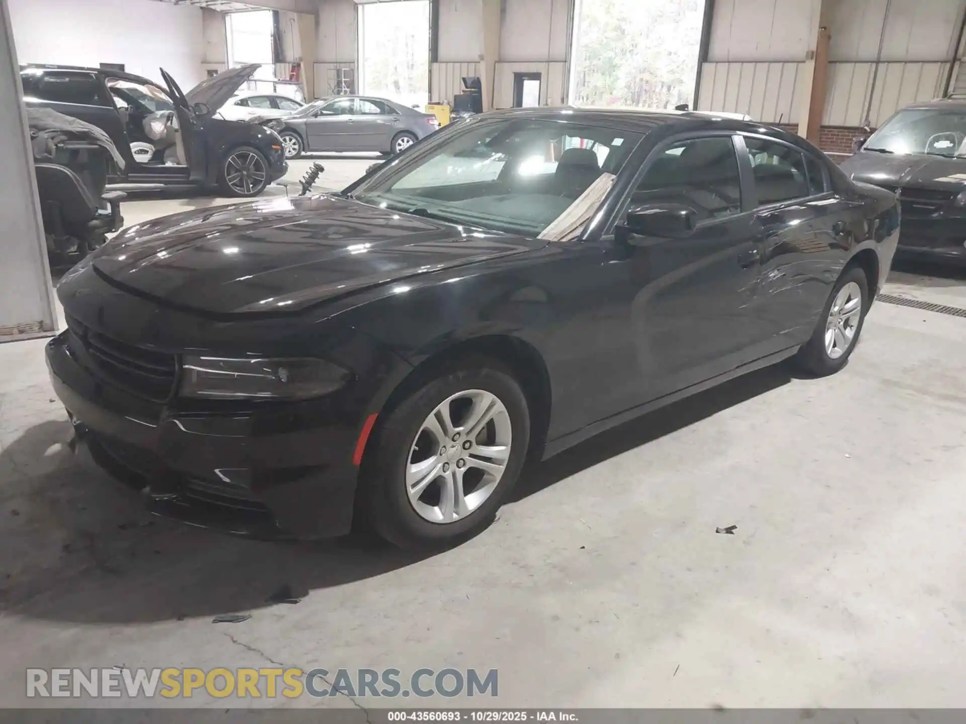 2 Photograph of a damaged car 2C3CDXBG0PH575634 DODGE CHARGER 2023