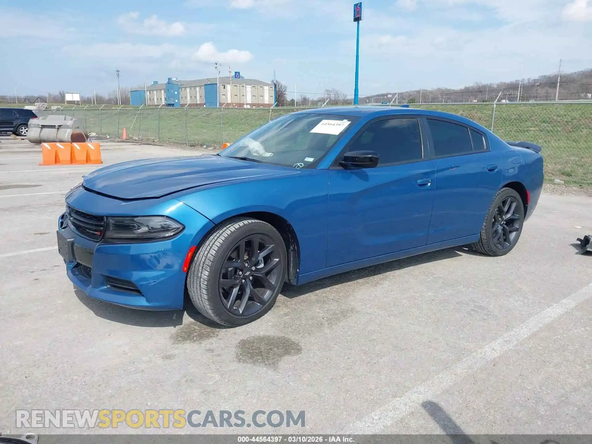 2 Photograph of a damaged car 2C3CDXBG0PH598525 DODGE CHARGER 2023