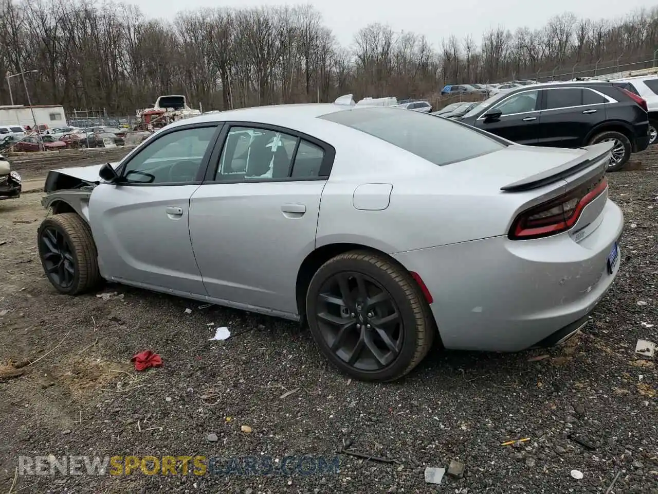2 Photograph of a damaged car 2C3CDXBG0PH598945 DODGE CHARGER 2023