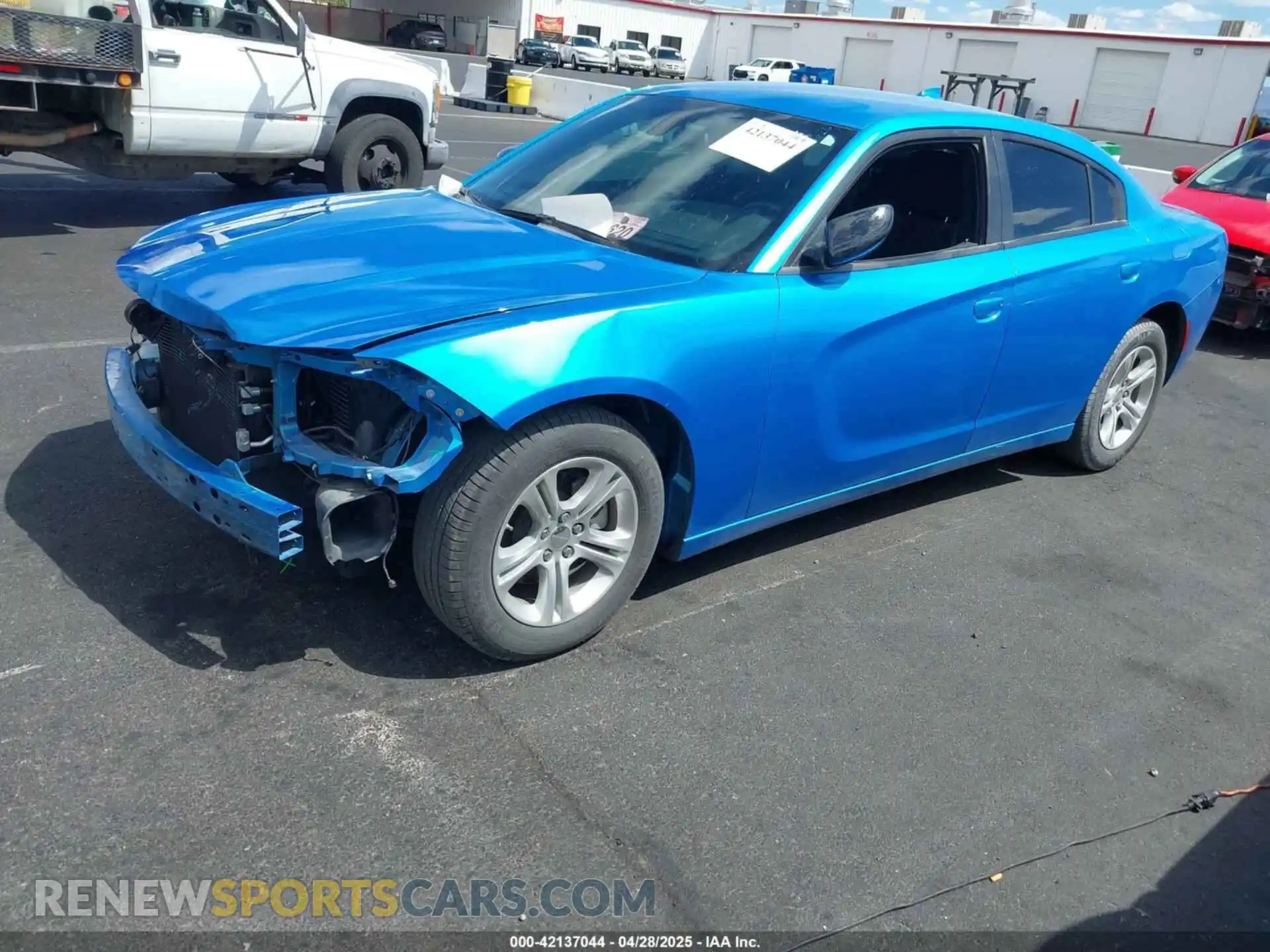 2 Photograph of a damaged car 2C3CDXBG0PH636156 DODGE CHARGER 2023