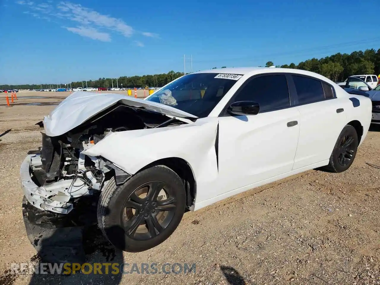 1 fotografías del automóvil dañado 2C3CDXBG0PH639445 DODGE CHARGER 2023