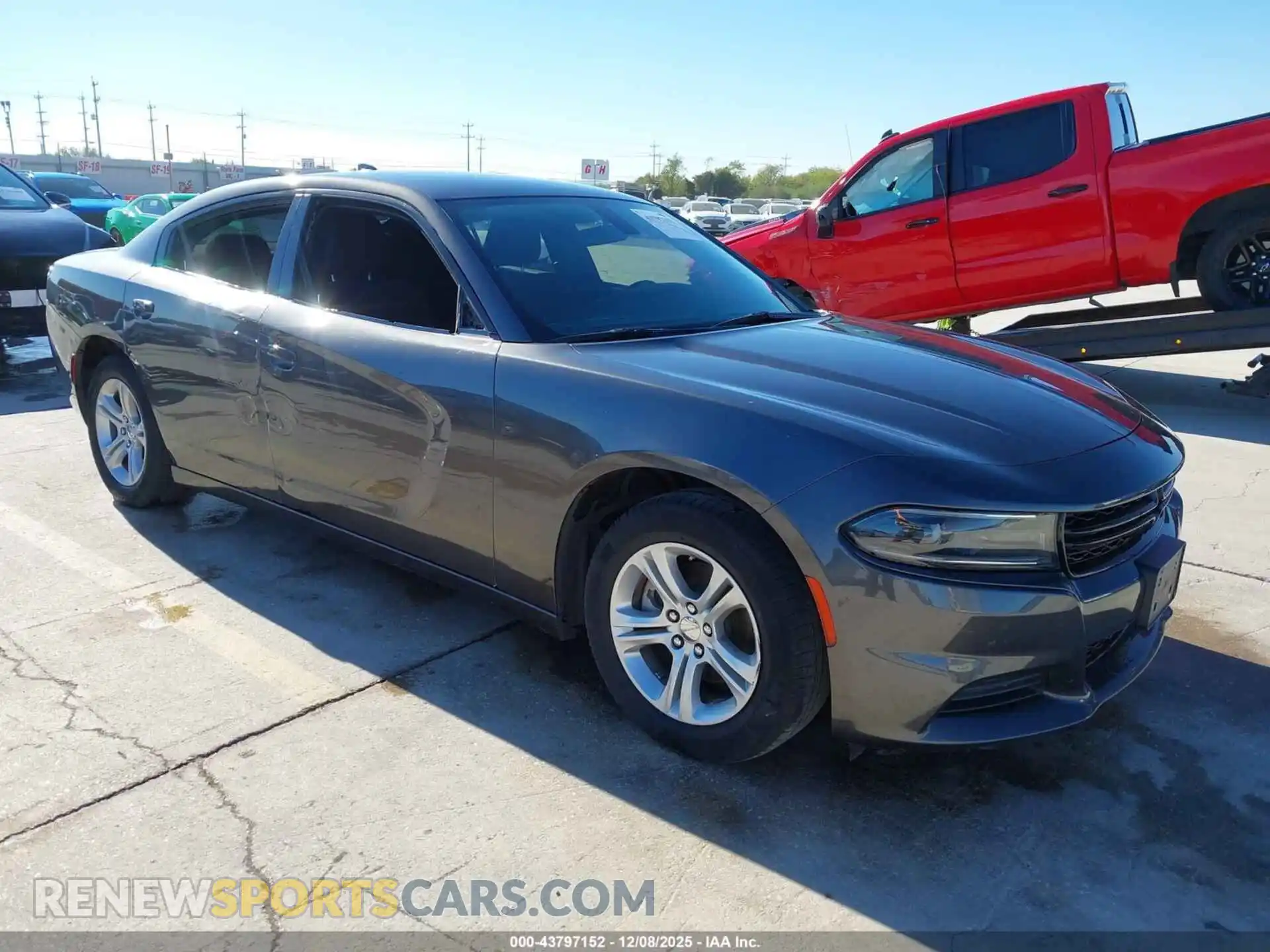 1 Photograph of a damaged car 2C3CDXBG0PH656925 DODGE CHARGER 2023