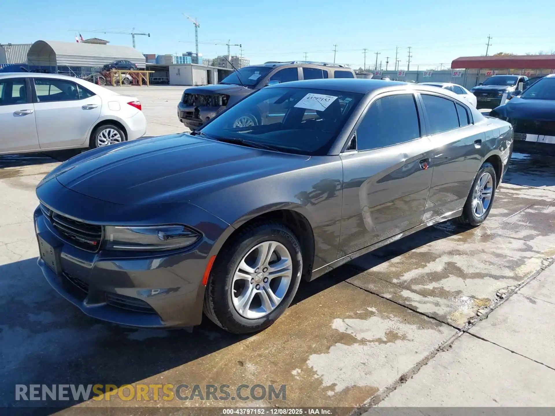 2 Photograph of a damaged car 2C3CDXBG0PH656925 DODGE CHARGER 2023