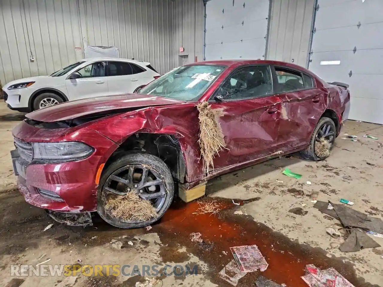 1 Photograph of a damaged car 2C3CDXBG1PH548166 DODGE CHARGER 2023