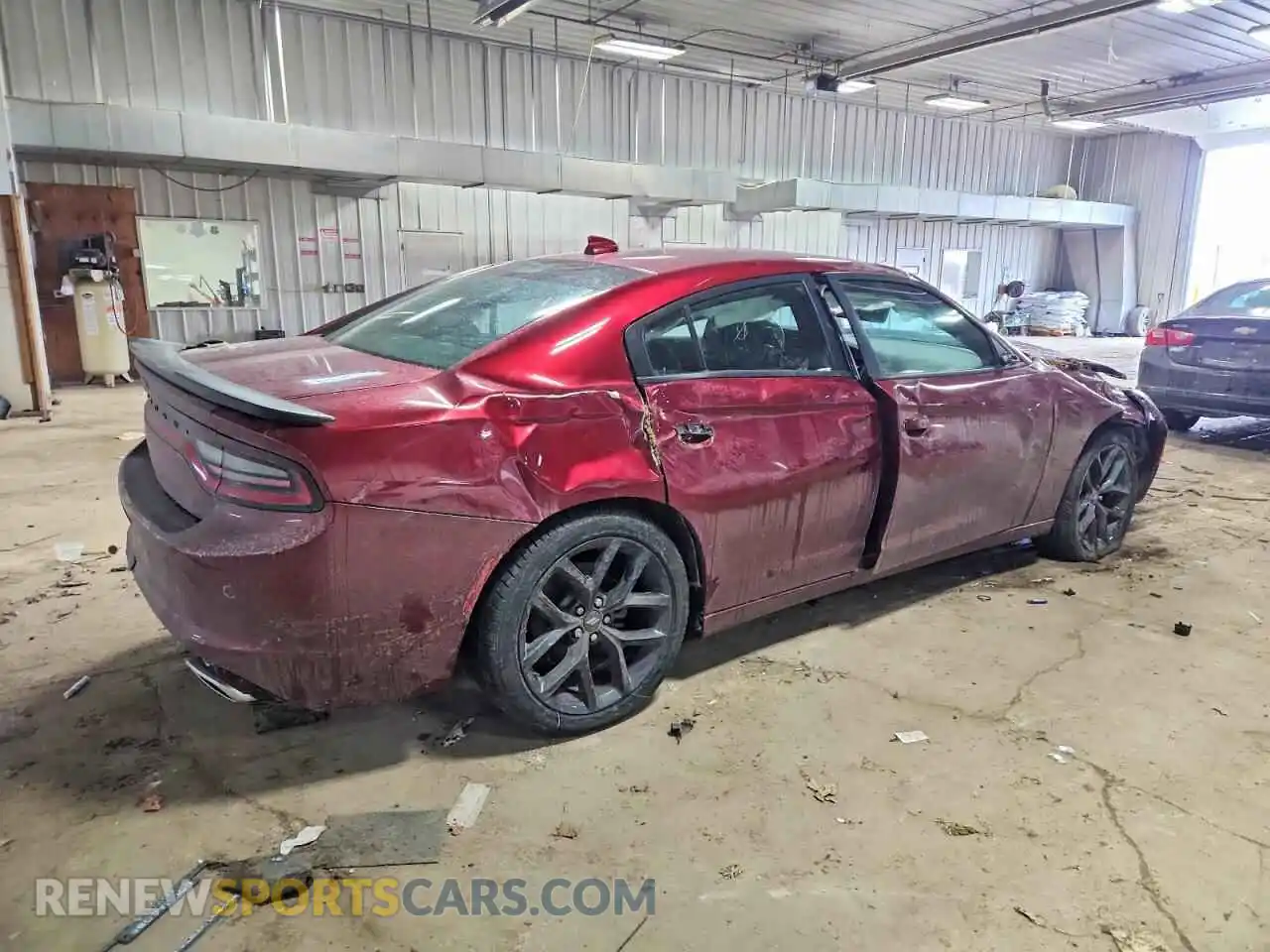 3 Photograph of a damaged car 2C3CDXBG1PH548166 DODGE CHARGER 2023