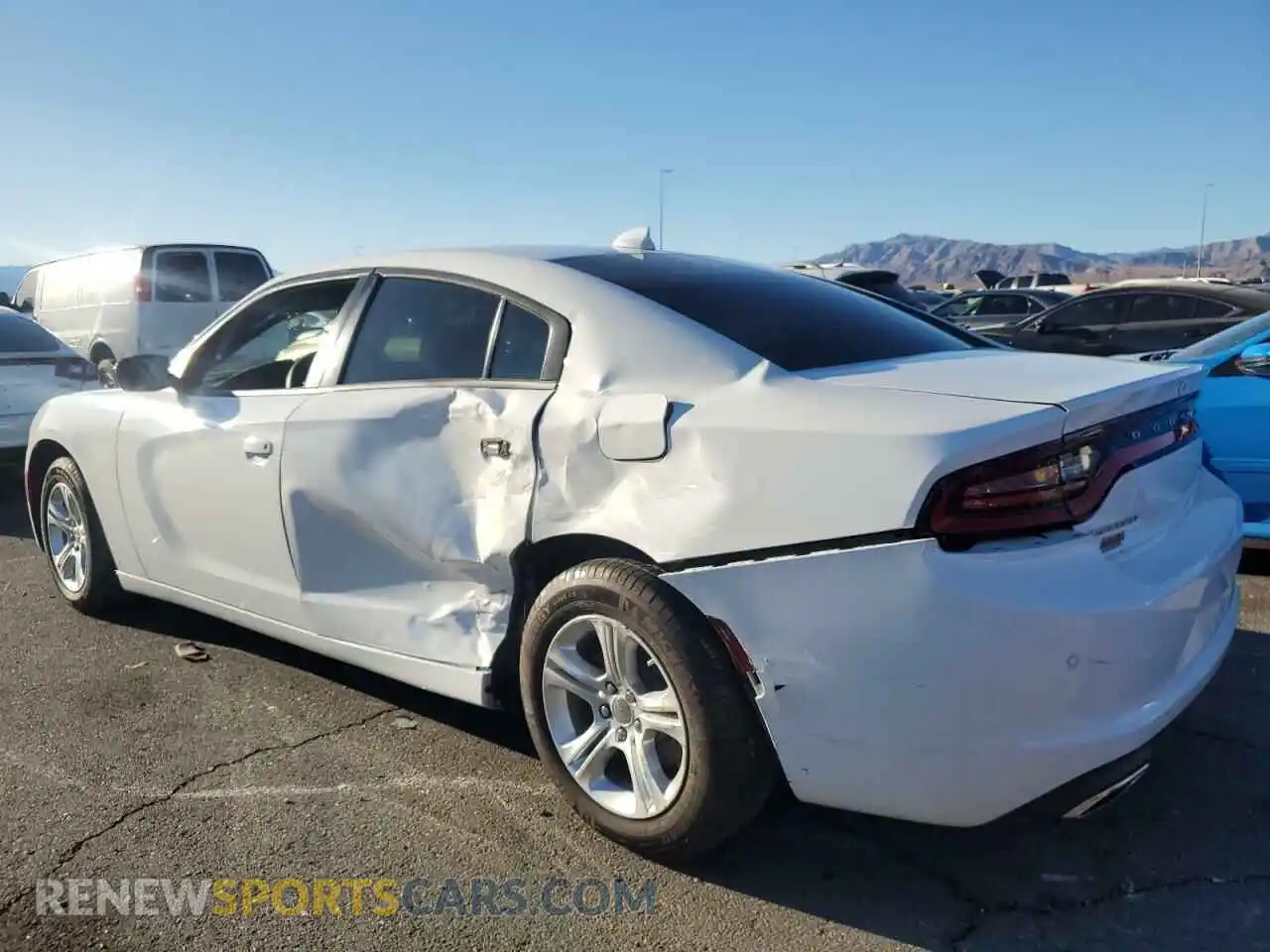 2 Photograph of a damaged car 2C3CDXBG1PH555442 DODGE CHARGER 2023