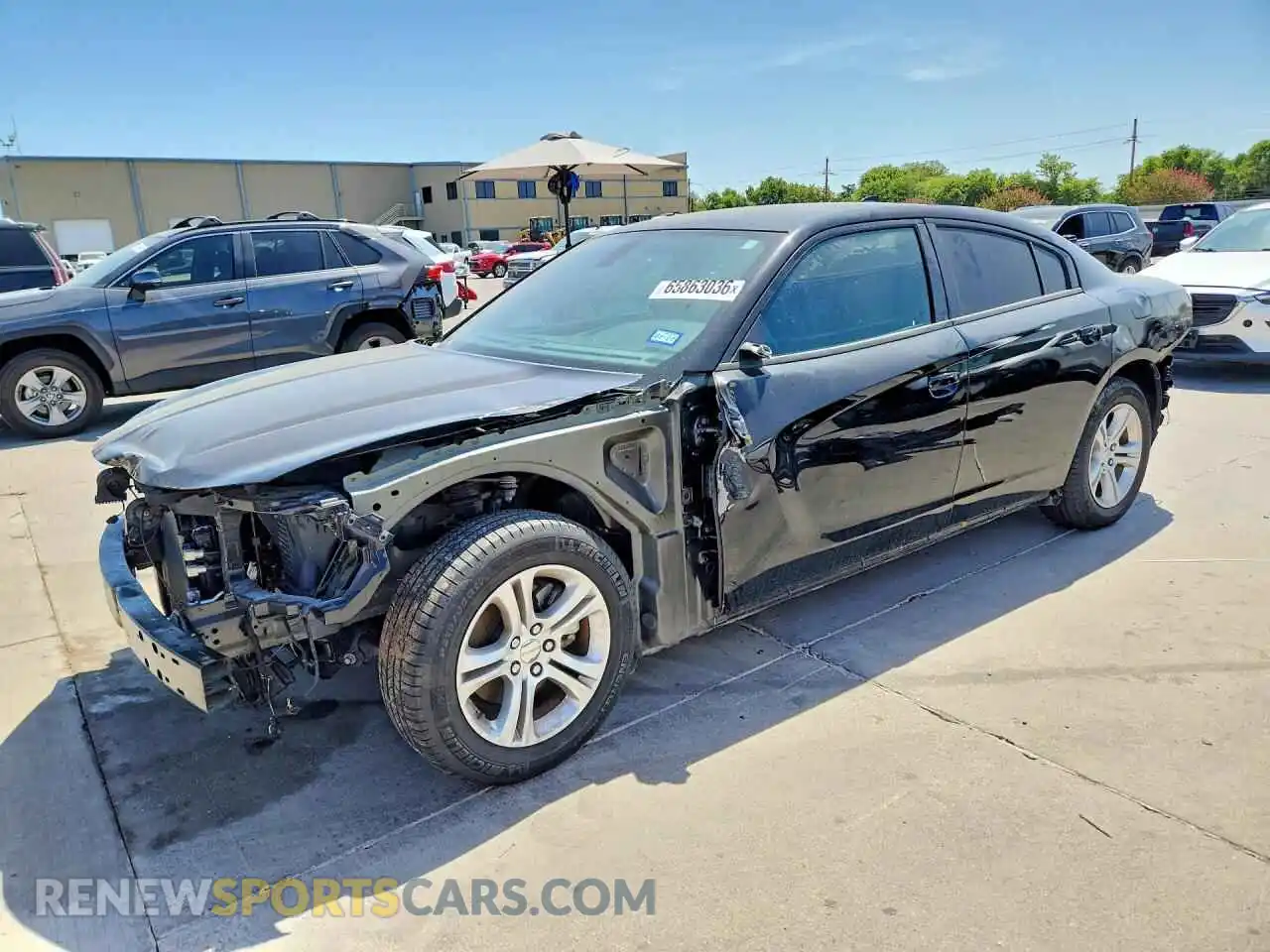 1 Фотография поврежденного автомобиля 2C3CDXBG1PH584522 DODGE CHARGER 2023