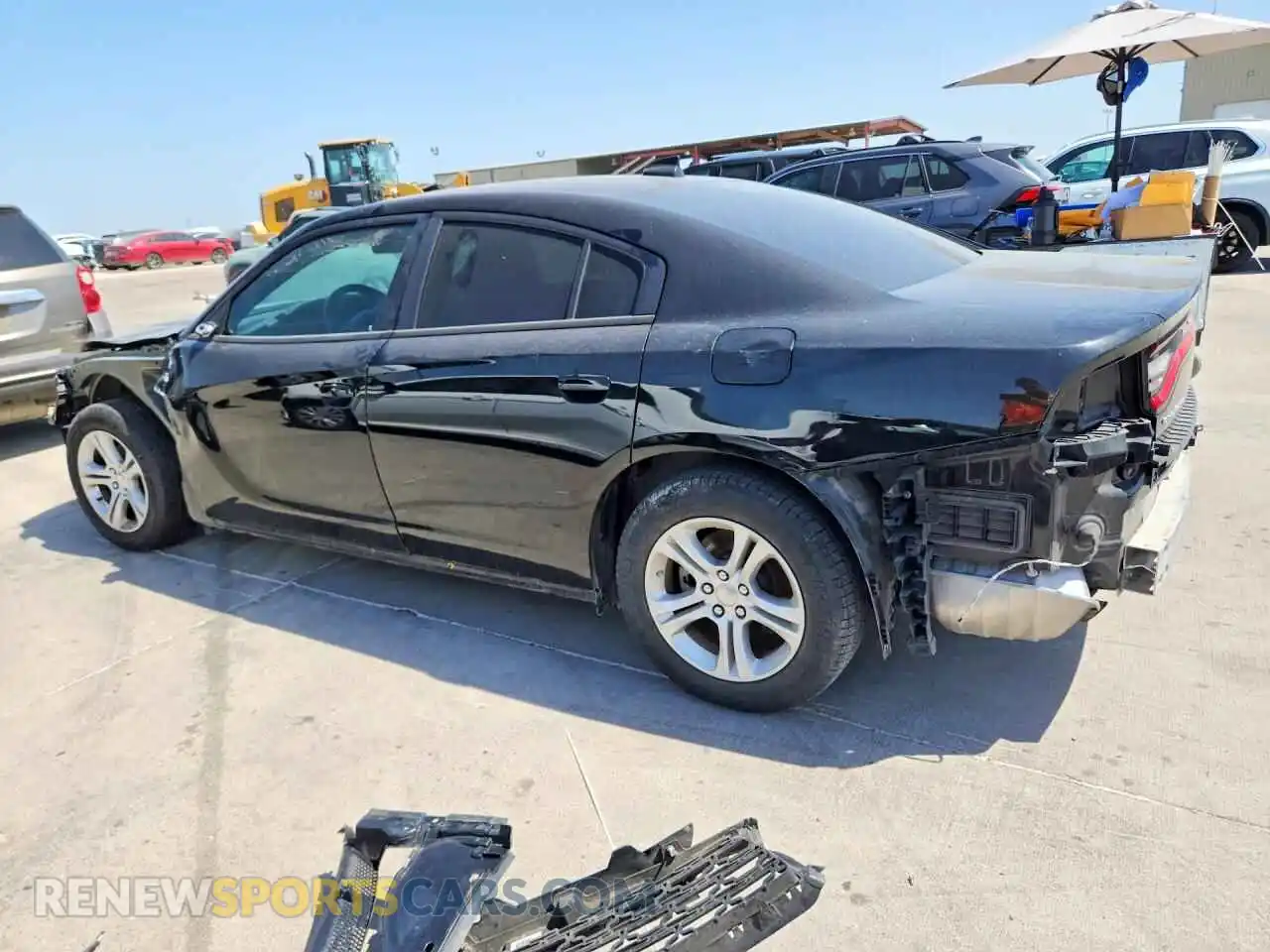 2 Фотография поврежденного автомобиля 2C3CDXBG1PH584522 DODGE CHARGER 2023