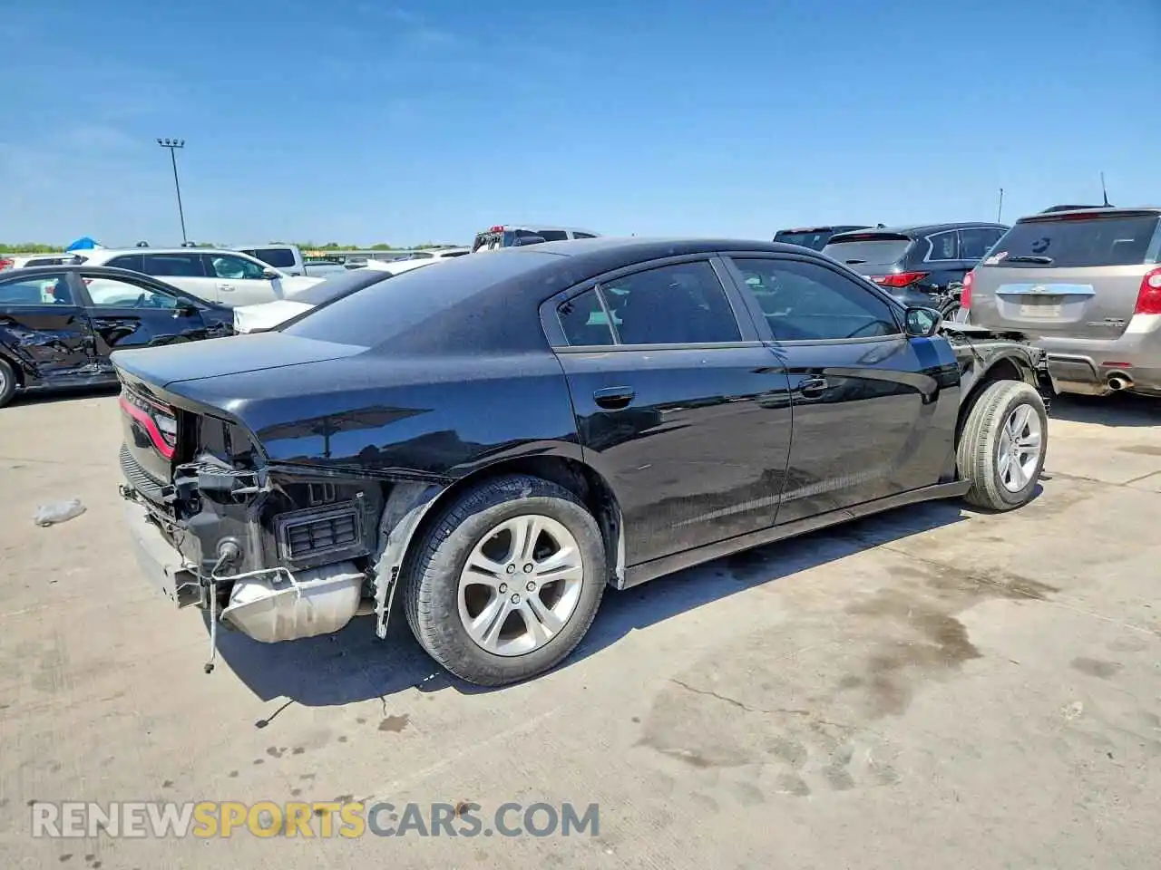 3 Фотография поврежденного автомобиля 2C3CDXBG1PH584522 DODGE CHARGER 2023