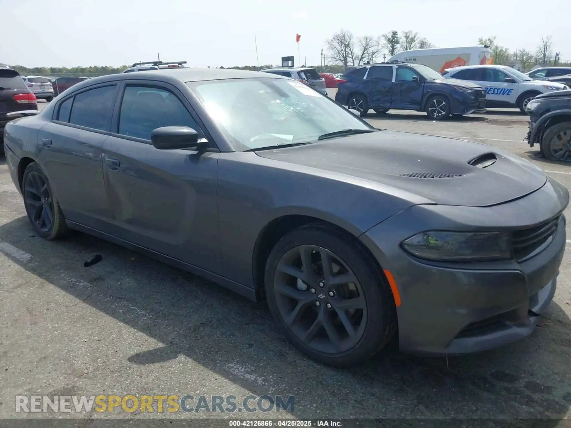 1 Photograph of a damaged car 2C3CDXBG1PH598436 DODGE CHARGER 2023