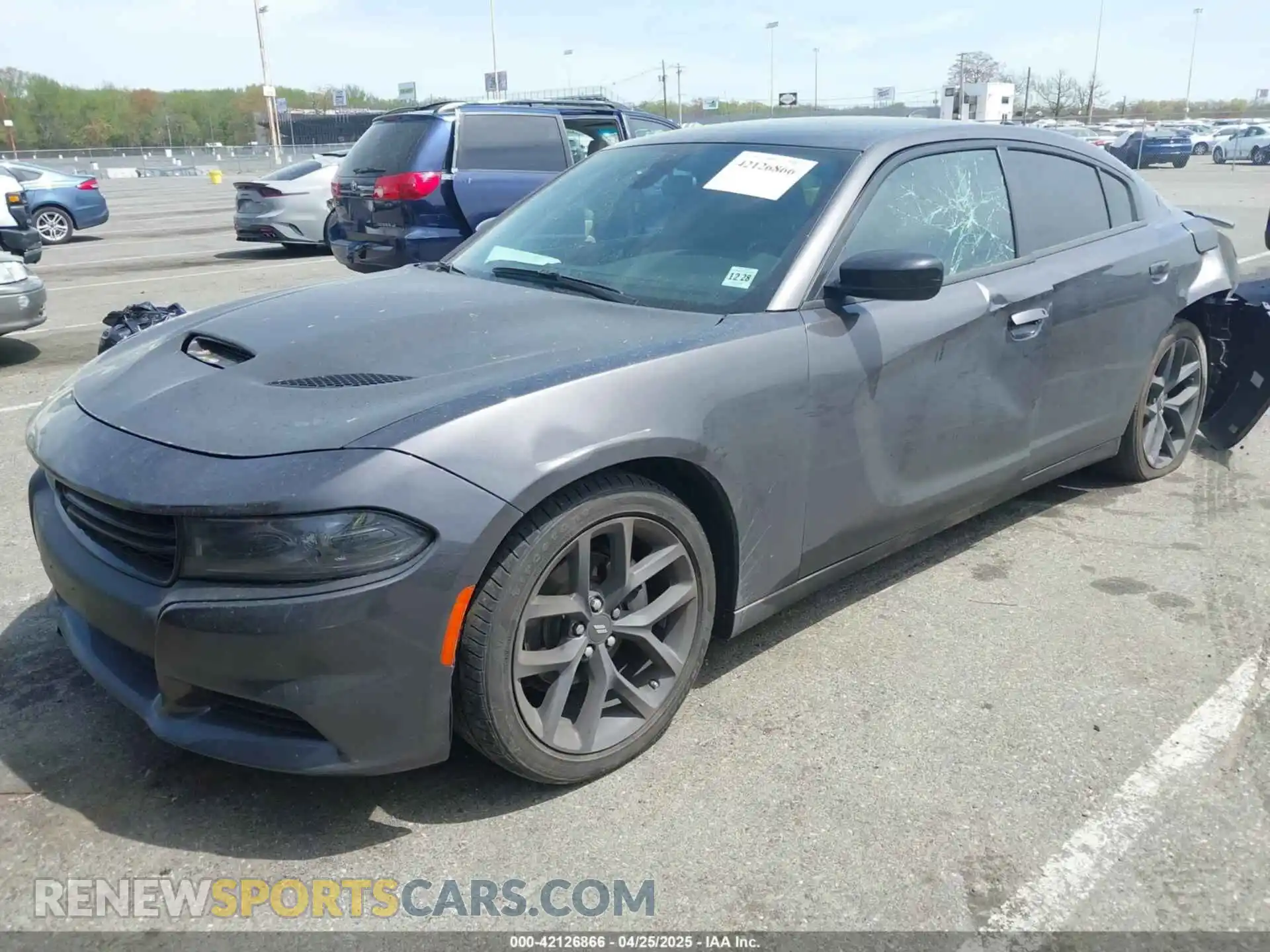 2 Photograph of a damaged car 2C3CDXBG1PH598436 DODGE CHARGER 2023