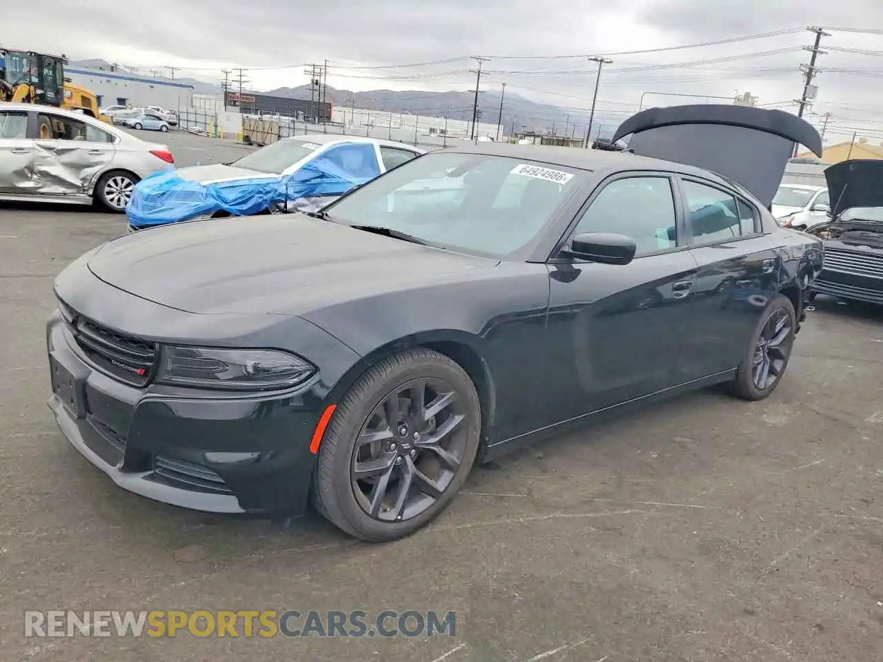 1 Фотография поврежденного автомобиля 2C3CDXBG1PH604140 DODGE CHARGER 2023