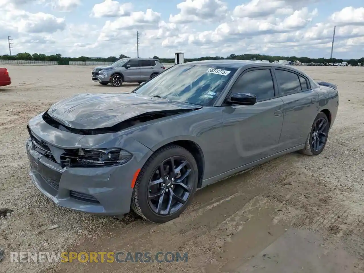 1 Photograph of a damaged car 2C3CDXBG1PH612223 DODGE CHARGER 2023