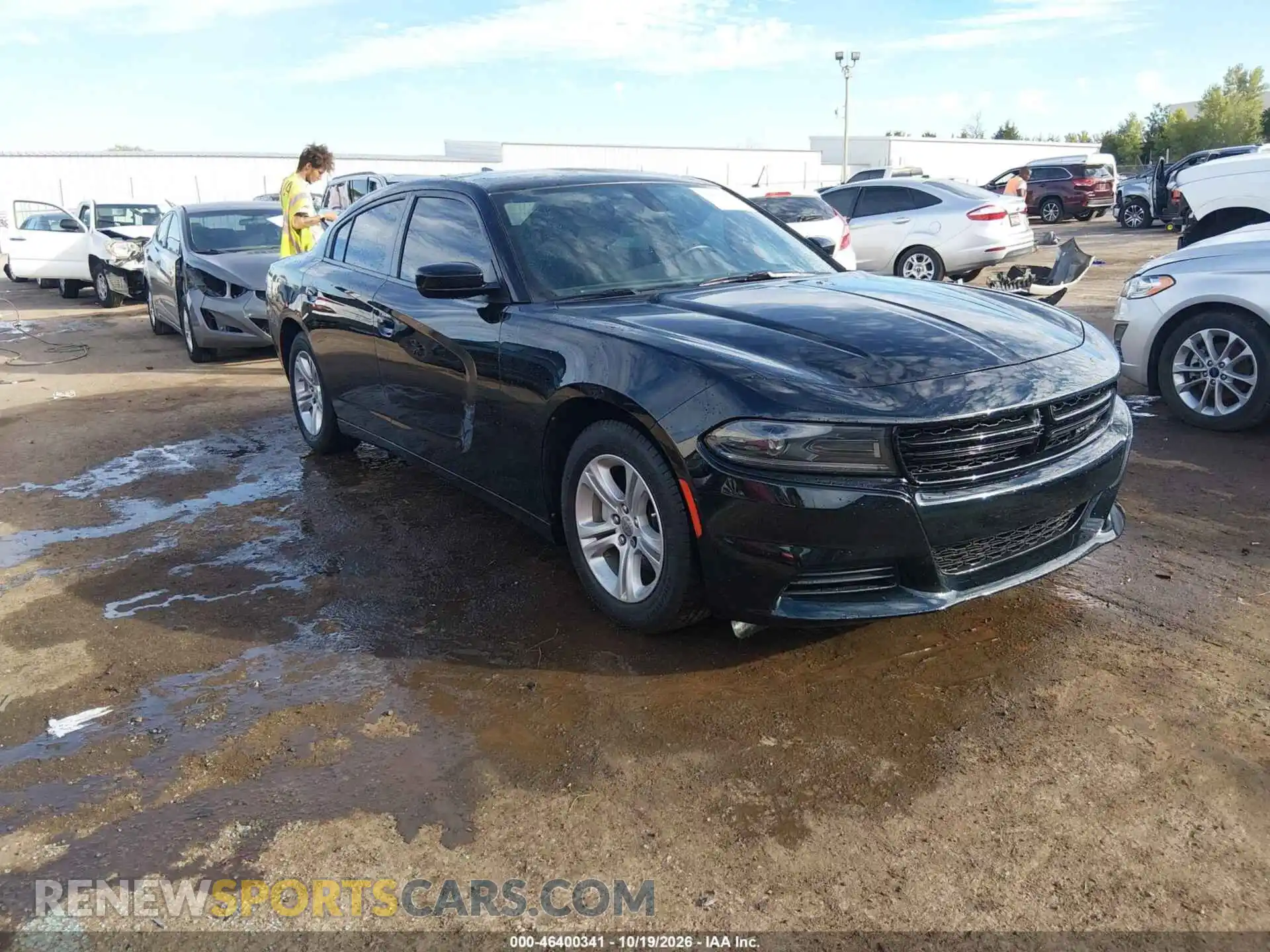 1 Photograph of a damaged car 2C3CDXBG1PH613405 DODGE CHARGER 2023