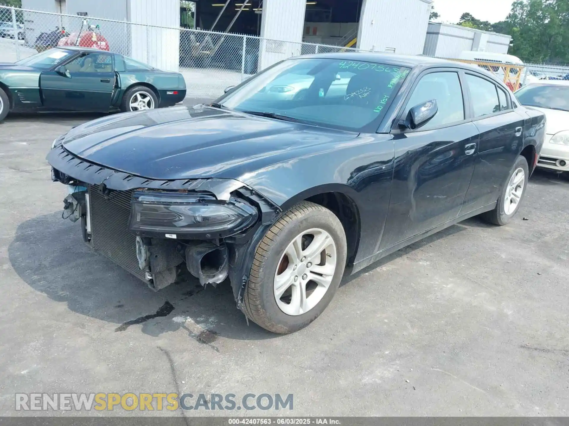 2 Photograph of a damaged car 2C3CDXBG1PH674253 DODGE CHARGER 2023