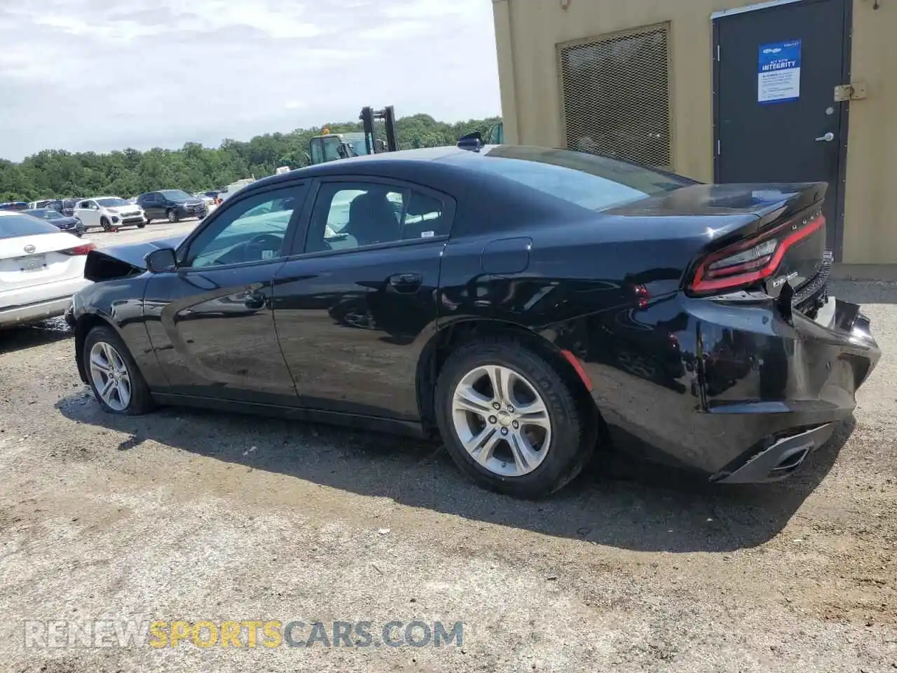 2 Photograph of a damaged car 2C3CDXBG1PH690811 DODGE CHARGER 2023