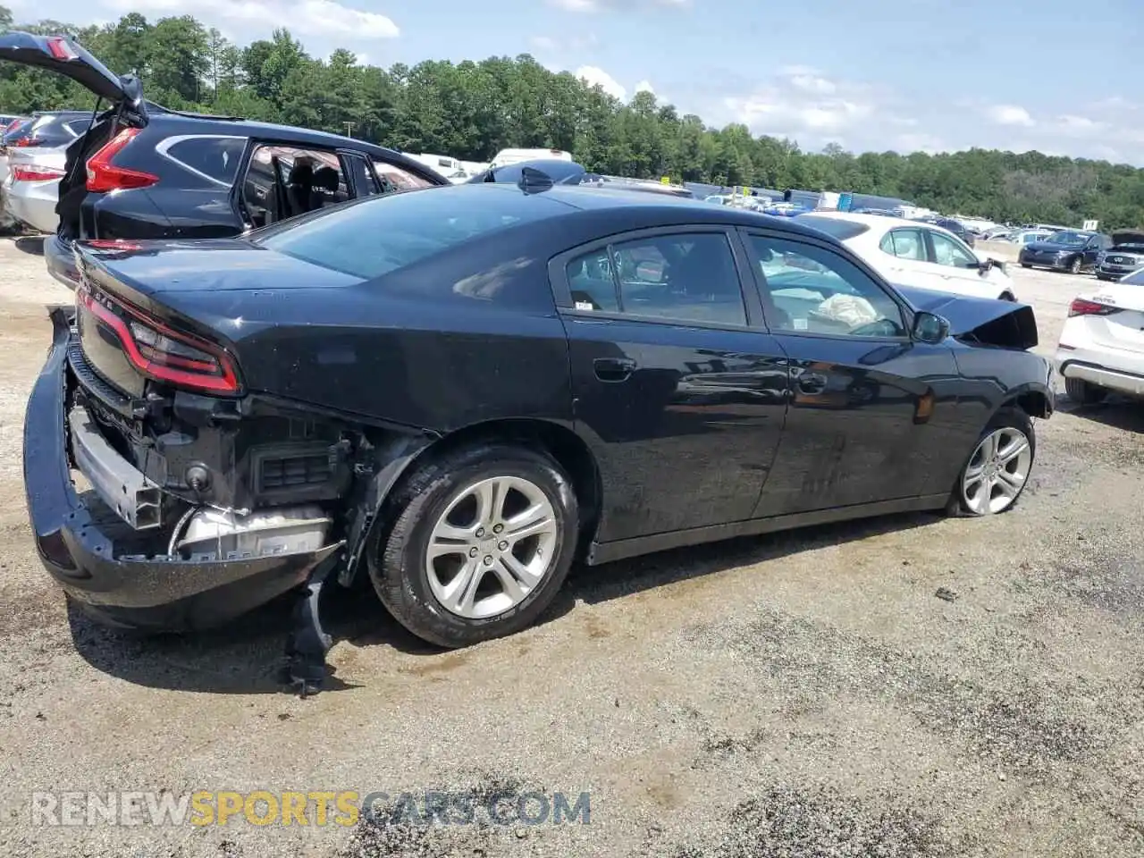 3 Photograph of a damaged car 2C3CDXBG1PH690811 DODGE CHARGER 2023