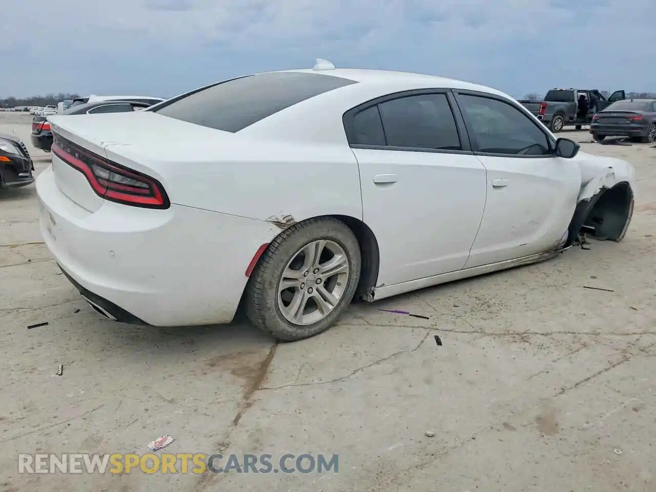 3 Photograph of a damaged car 2C3CDXBG1PH698469 DODGE CHARGER 2023