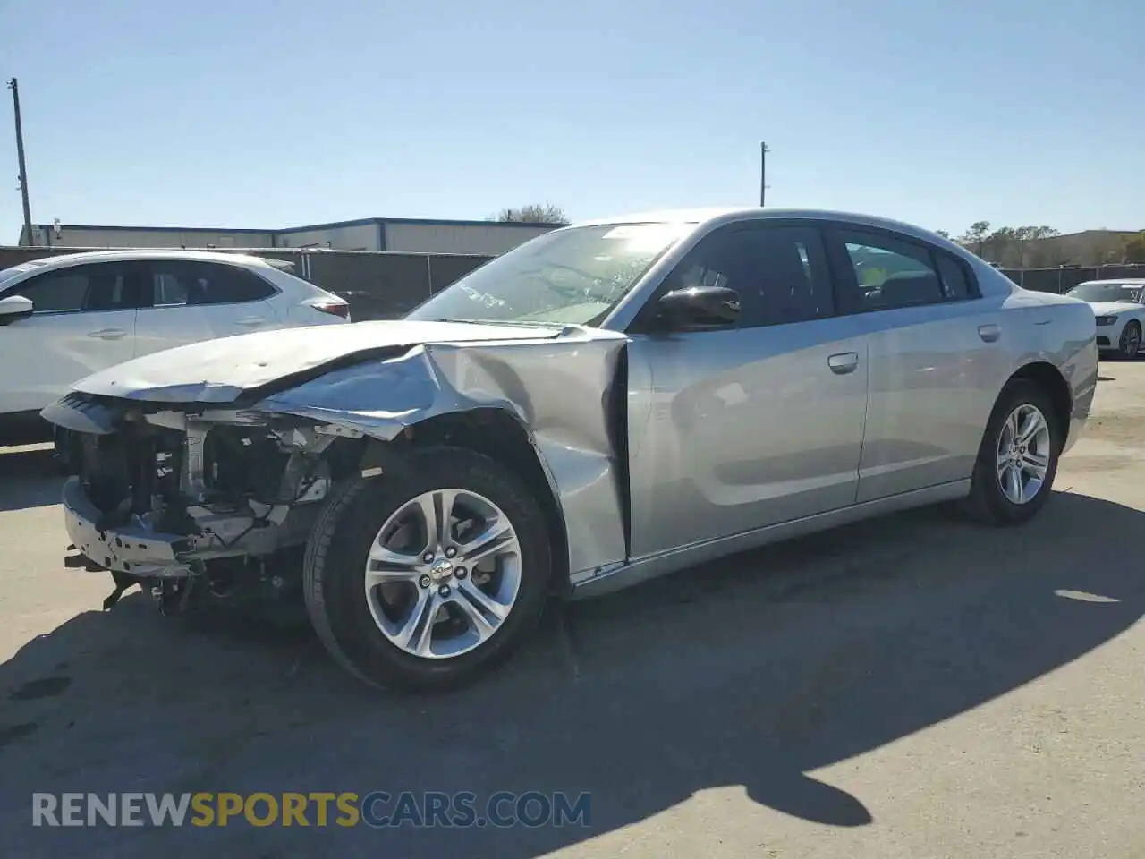 1 Photograph of a damaged car 2C3CDXBG1PH699850 DODGE CHARGER 2023