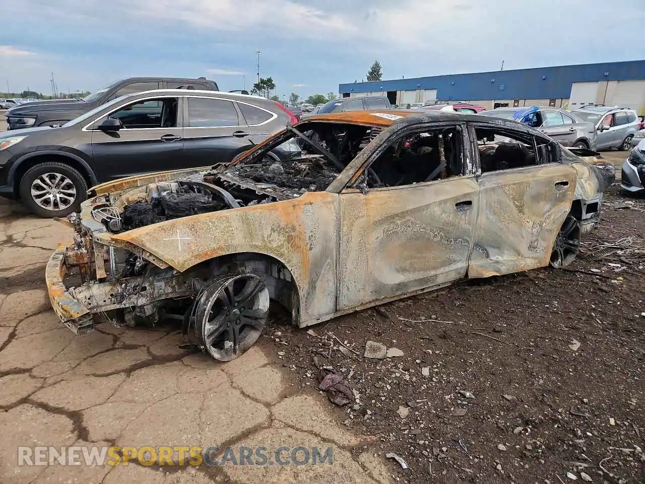 1 Photograph of a damaged car 2C3CDXBG1PH703069 DODGE CHARGER 2023