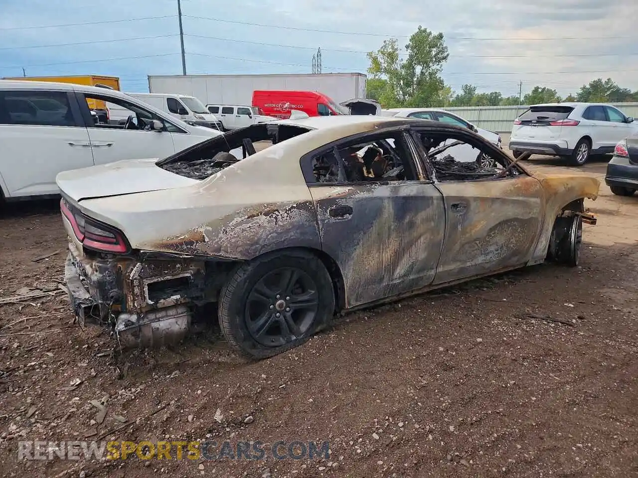 3 Photograph of a damaged car 2C3CDXBG1PH703069 DODGE CHARGER 2023