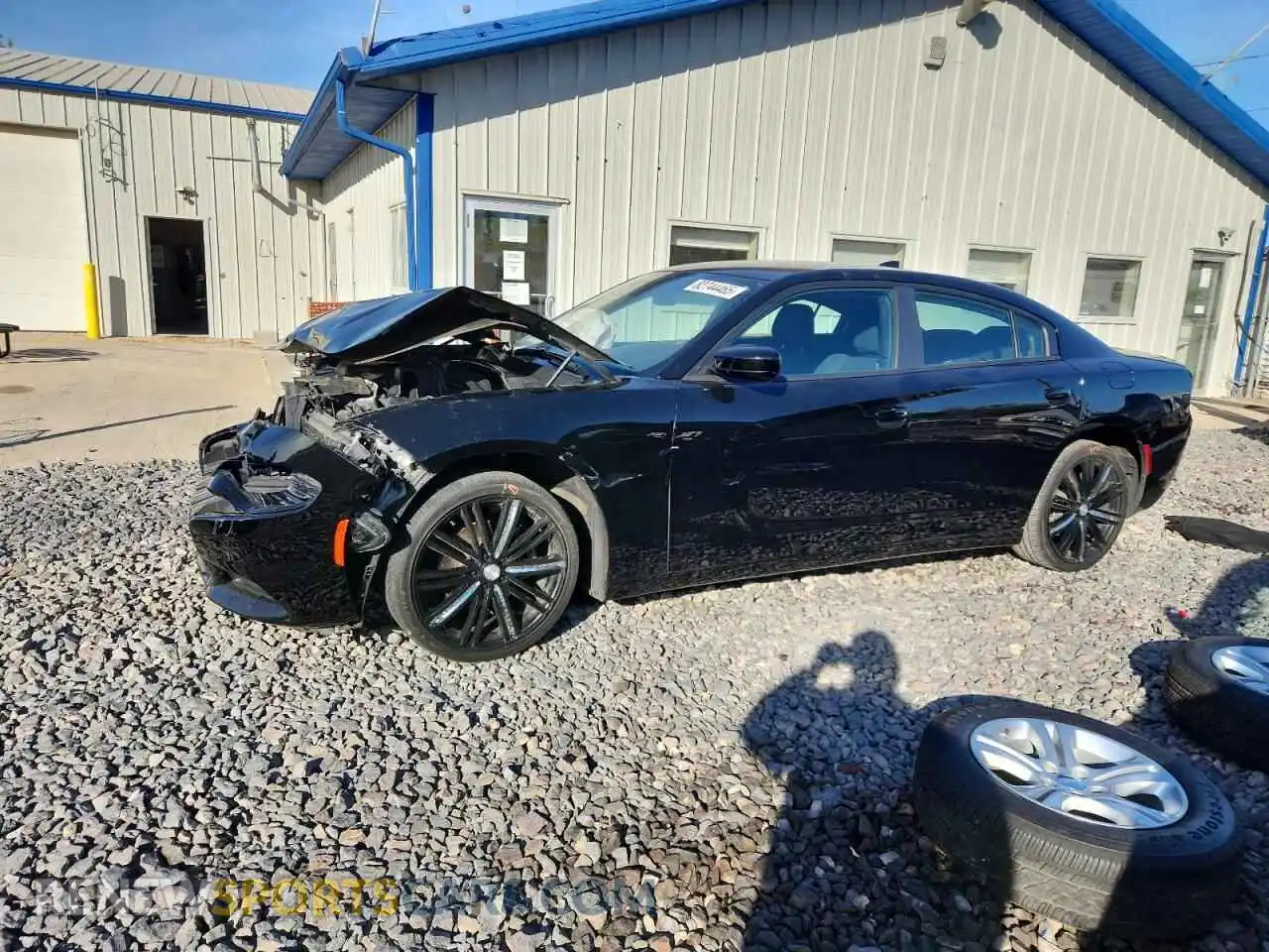 1 Photograph of a damaged car 2C3CDXBG1PH704299 DODGE CHARGER 2023