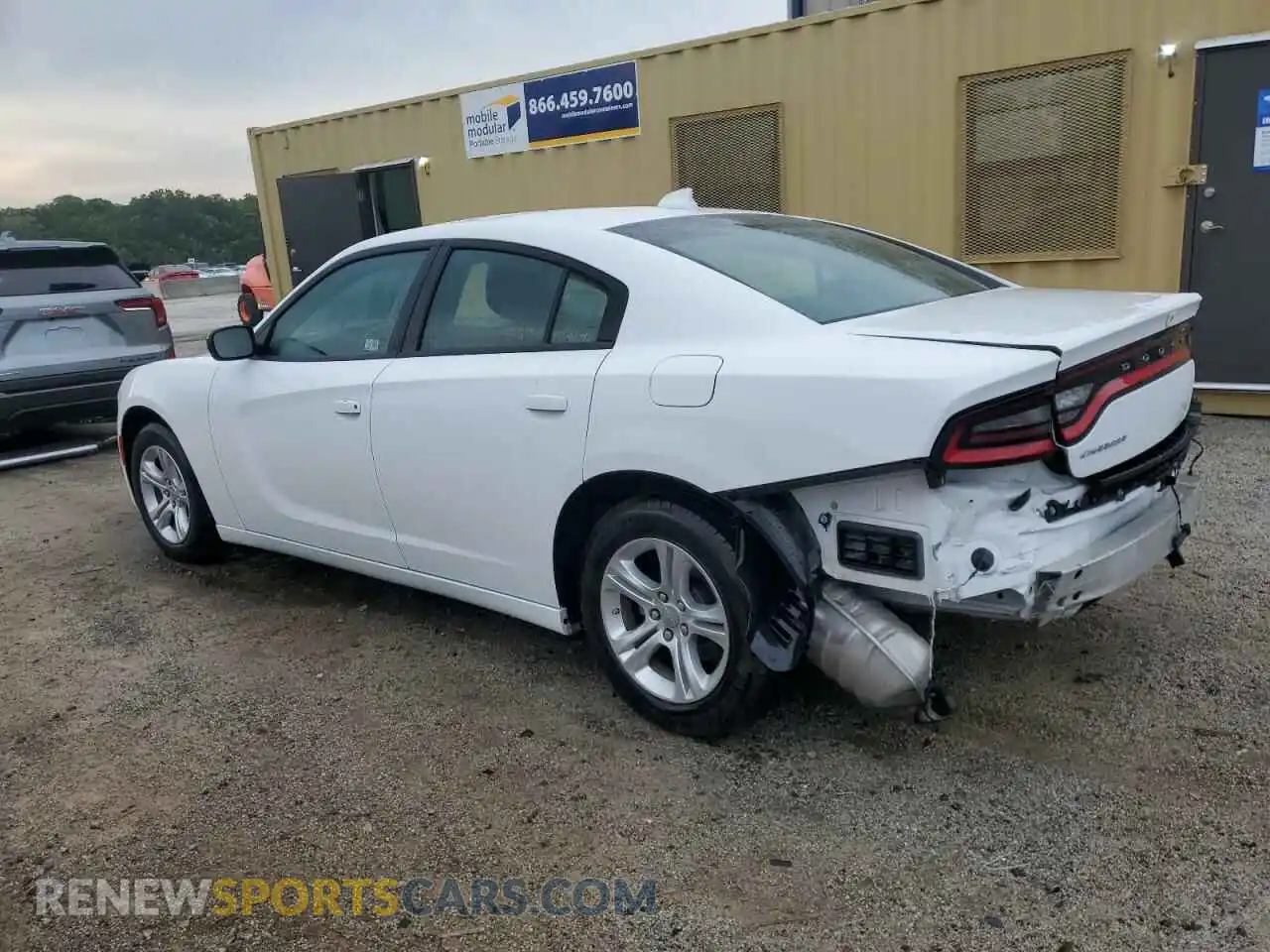 2 Photograph of a damaged car 2C3CDXBG1PH707414 DODGE CHARGER 2023